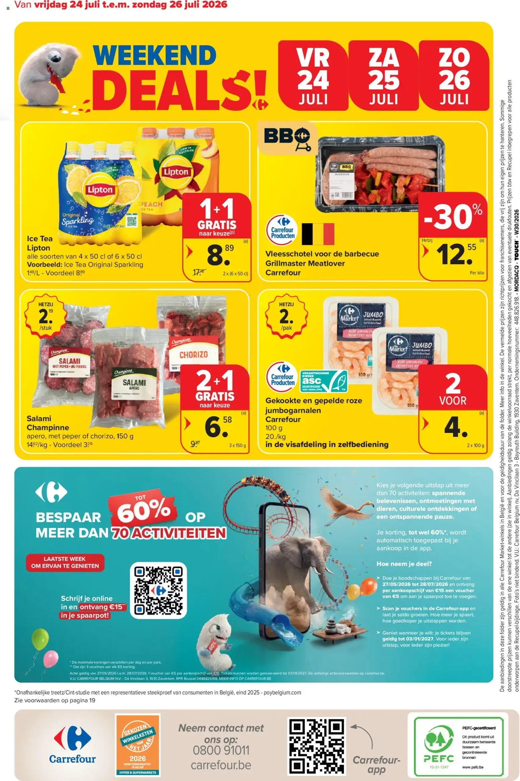 Carrefour market folder week 30 - geldige folder vanaf 22/07/2026 pagina 20 van 20