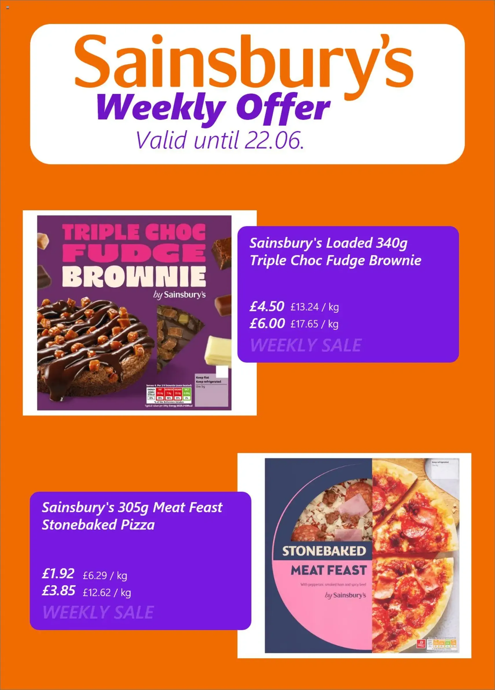 Sainsbury's - Offers - valid flyer from 16/06/2026, page 4 of 5