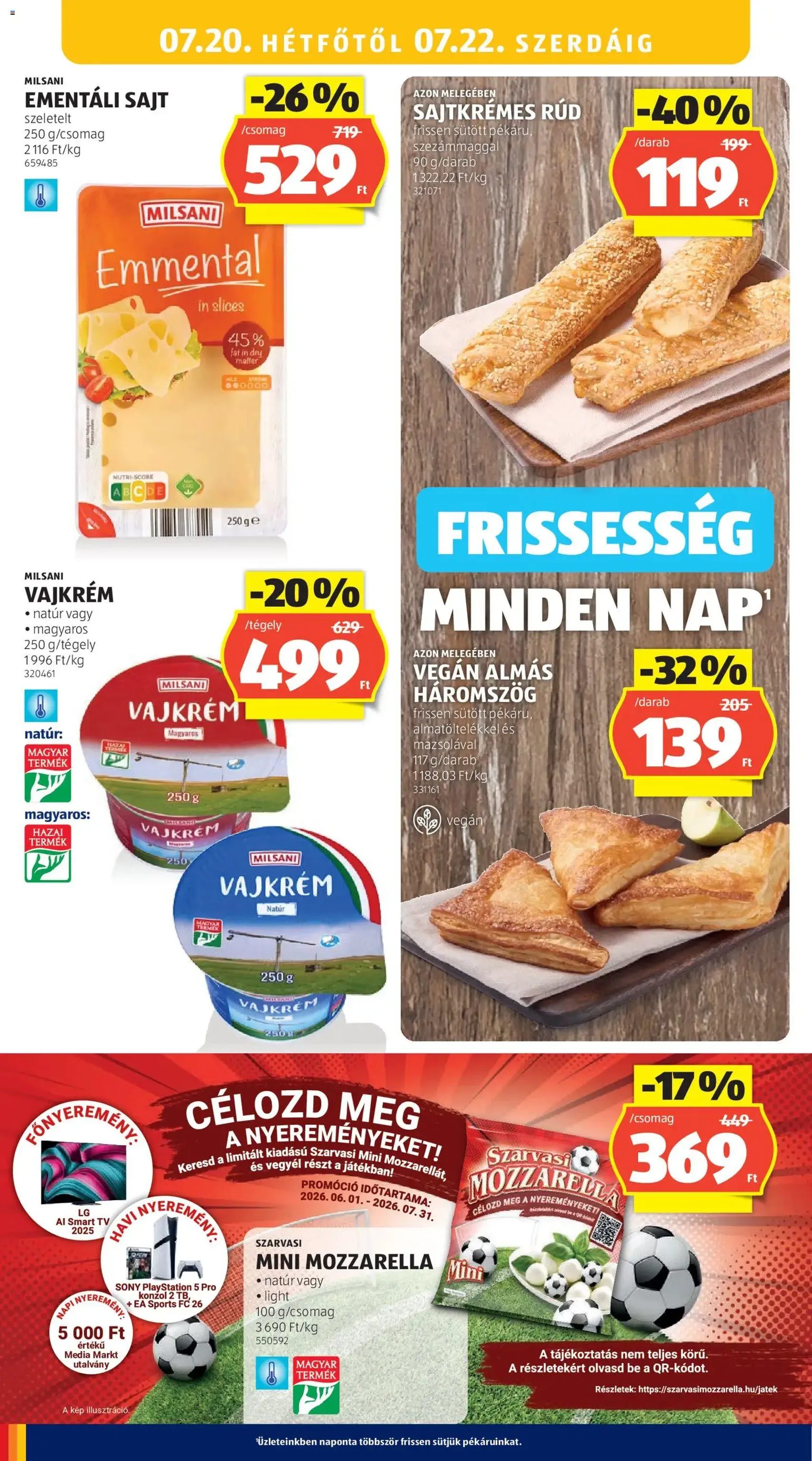 Aldi akciós újság - 2026.07.16. érvényes szórólap 32 oldal 38 oldalból