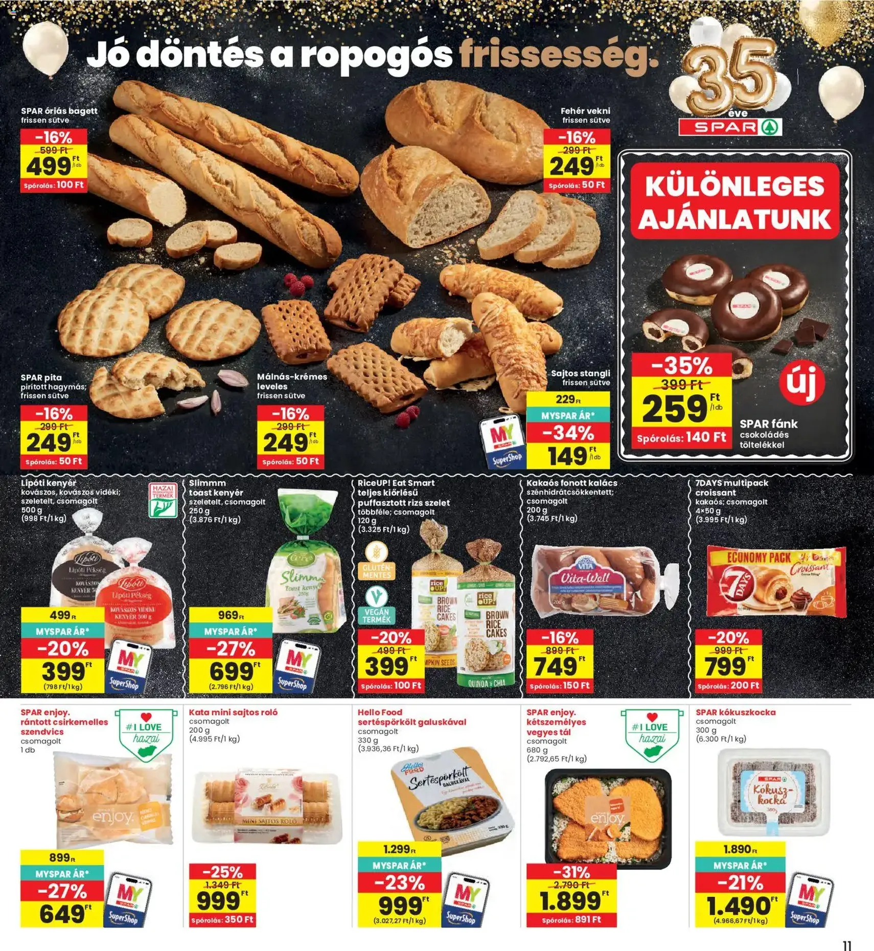 Interspar akciós újság - 2026.06.11. érvényes szórólap 11 oldal 20 oldalból