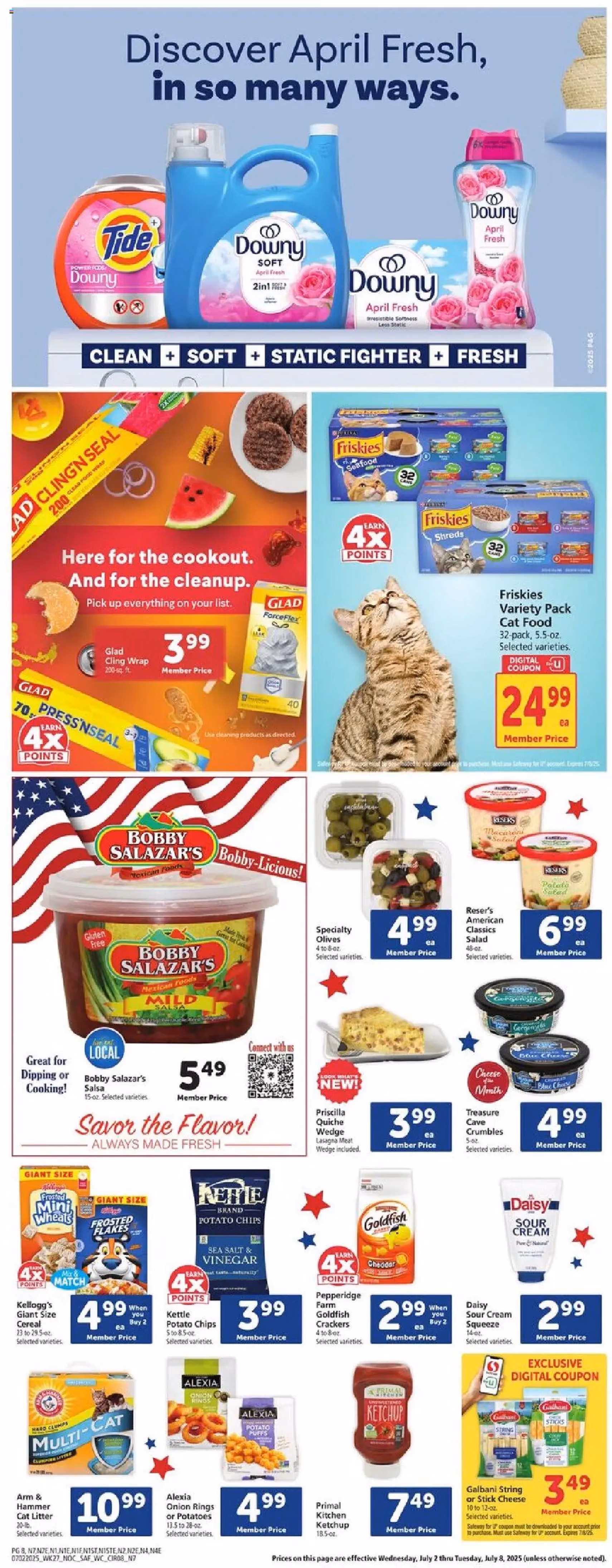 Safeway Weekly Ad - valid flyer from 07/02/2025, page 10 of 14 Safeway Weekly Ad - valid flyer from 07/02/2025, page 10 of 14