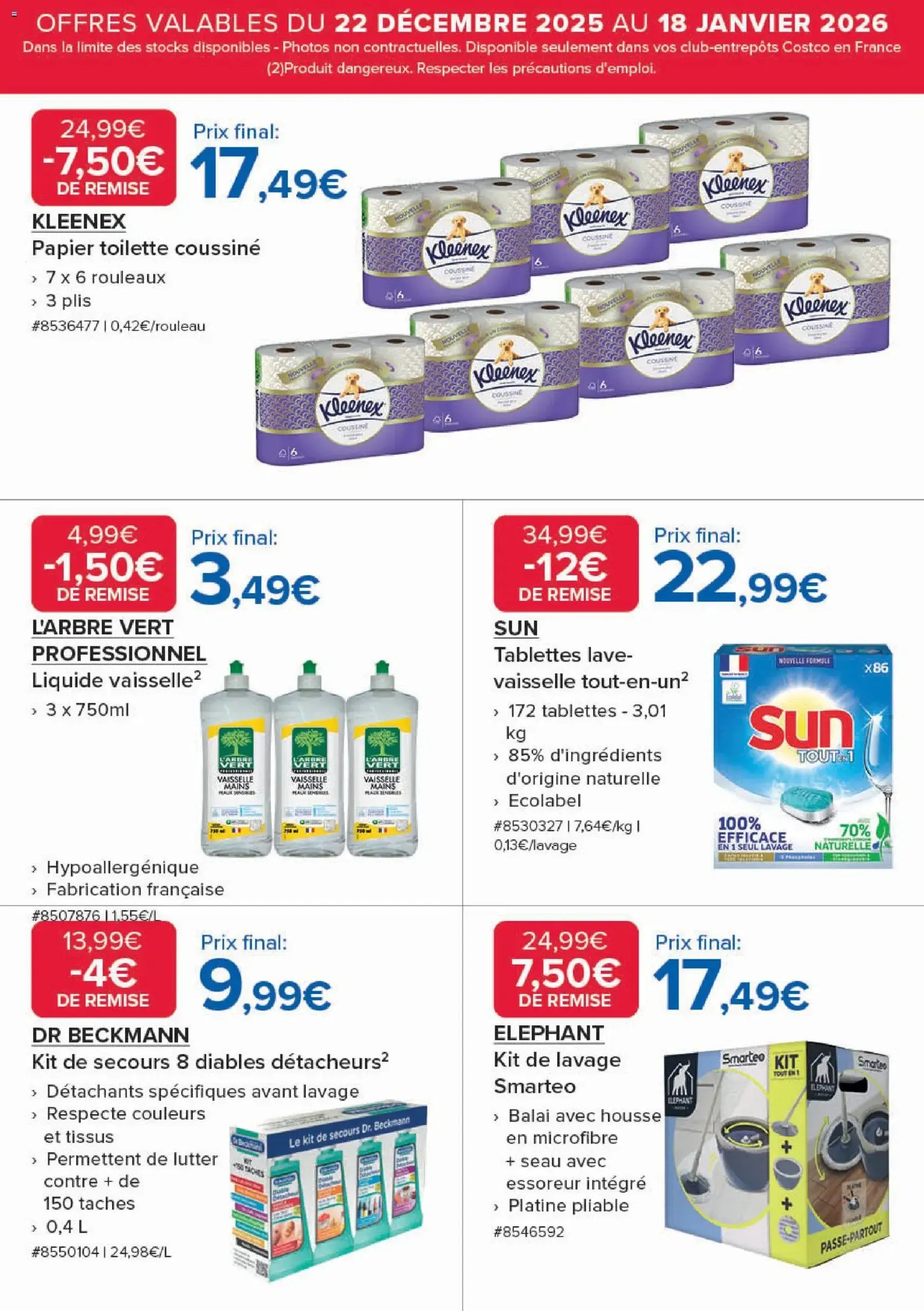 Costco catalogue - brochure valable à partir du 22/12/2025, page 16 sur 20