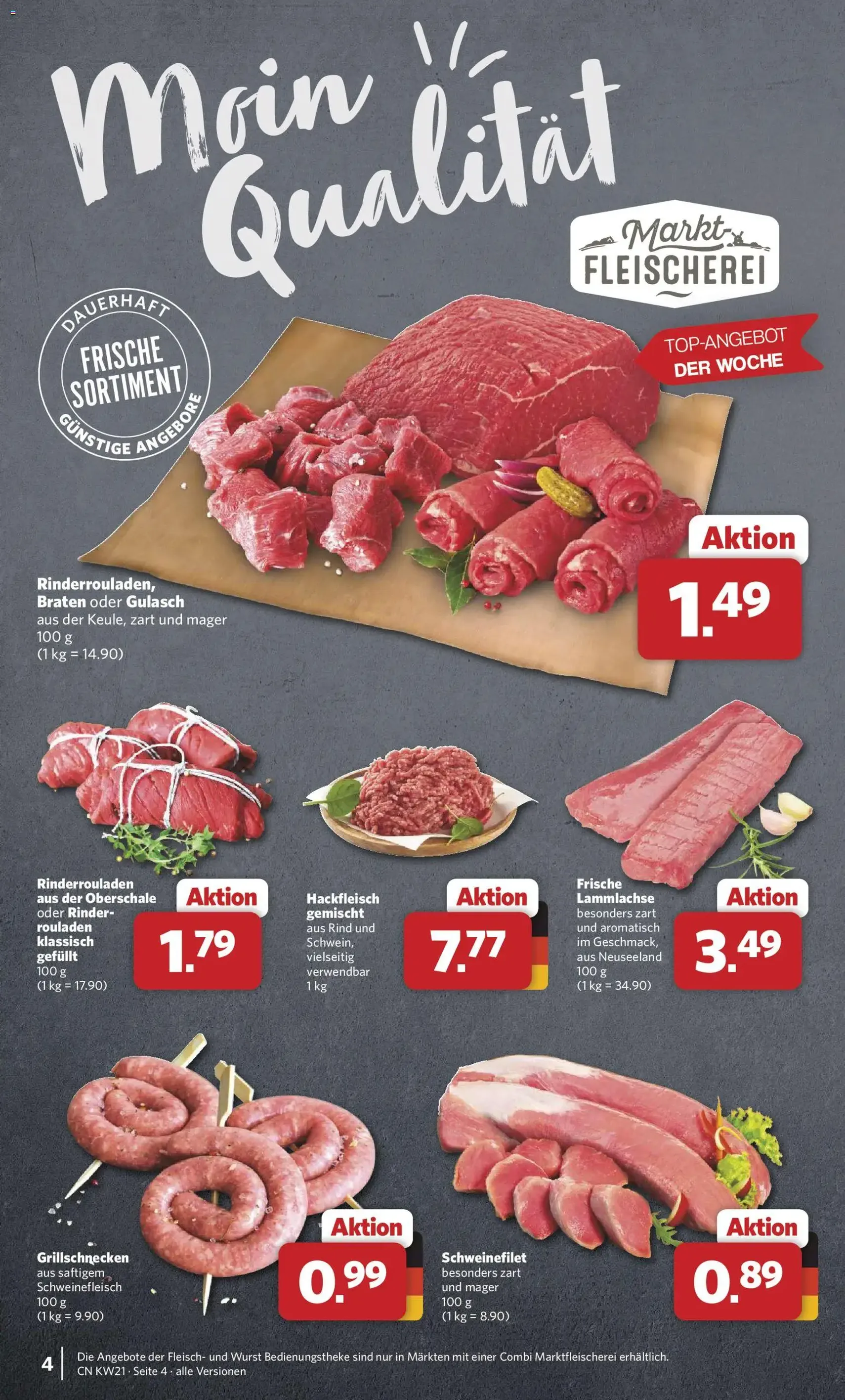 Combi Prospekt - Gültiger Prospekt ab 18.05.2026, Seite 4 von insgesamt 36
