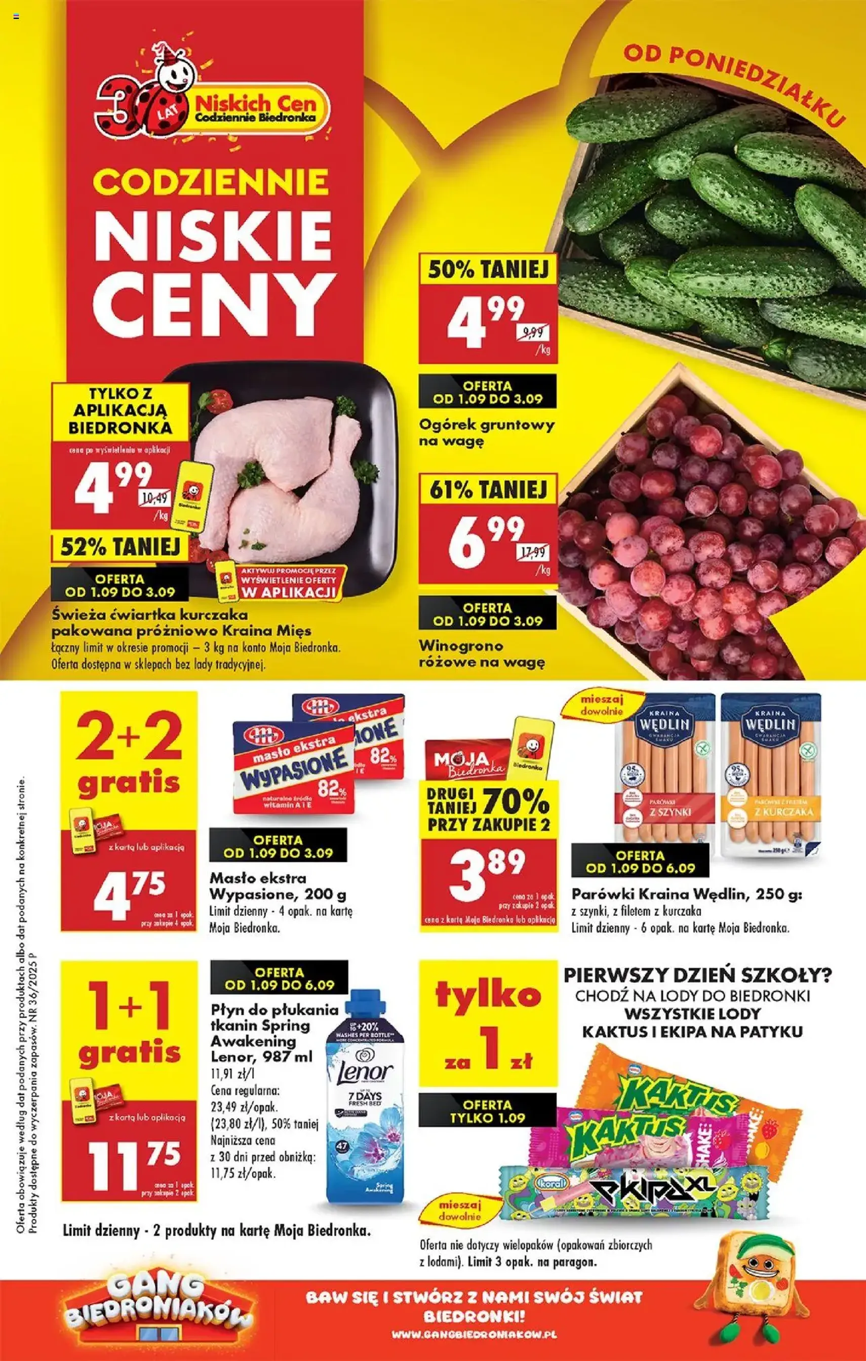 Biedronka gazetka - ważny gazetka od 01.09.2025 strona 1 z 76