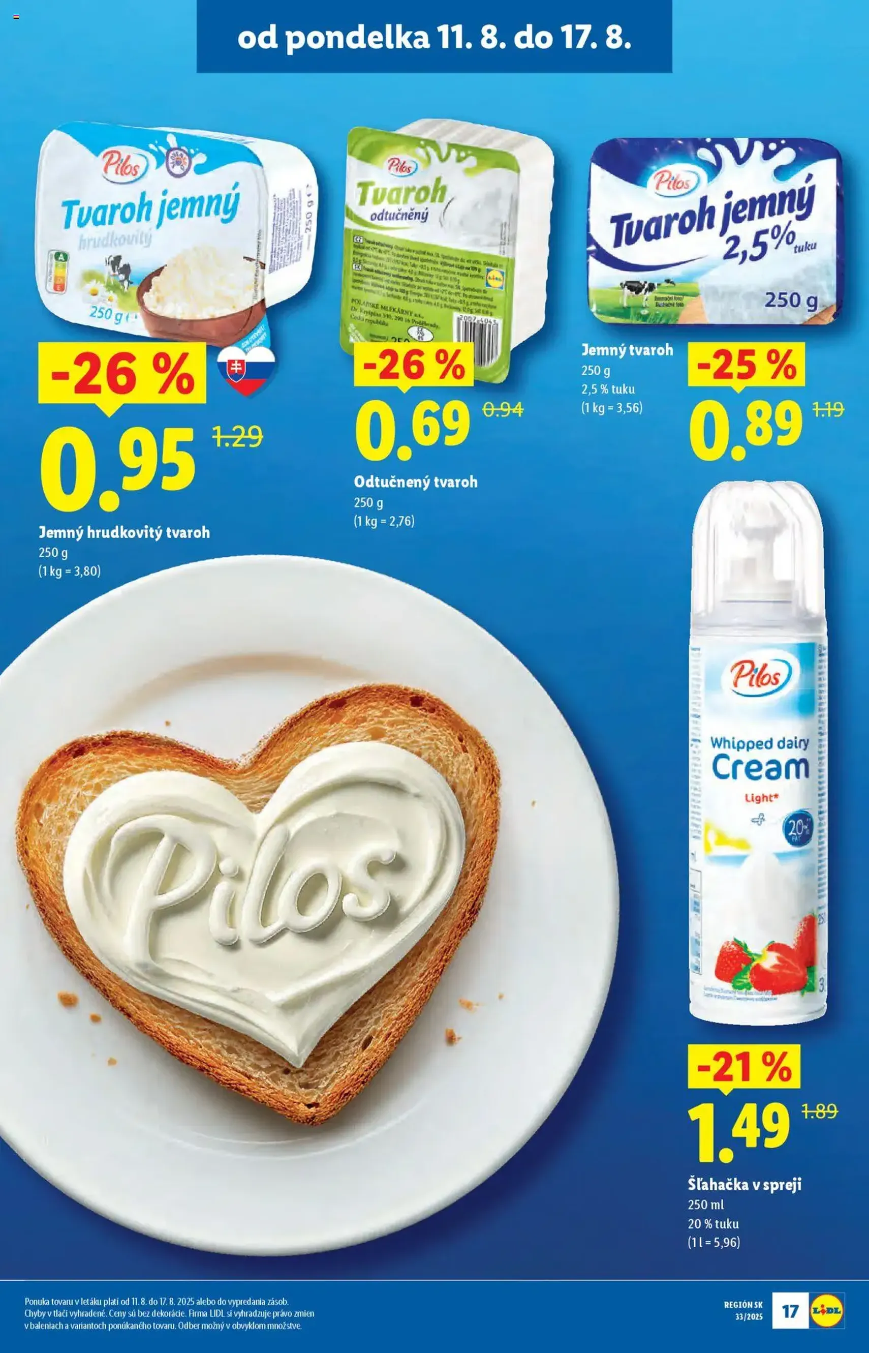 Lidl leták - platný leták od 11.08.2025 strana 17 z 93