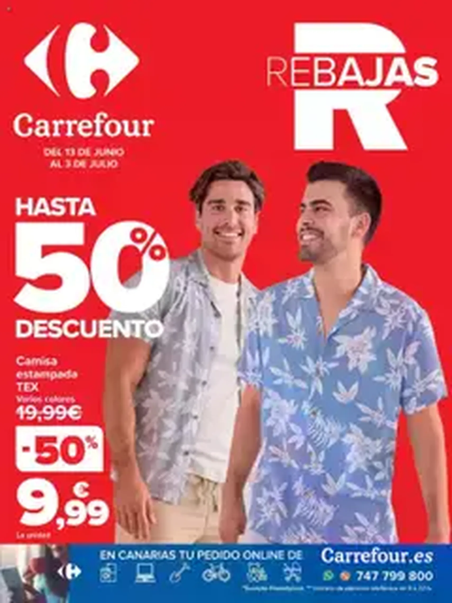Carrefour Rebajas - folleto válido desde 13/06/2025 página 1 de 1