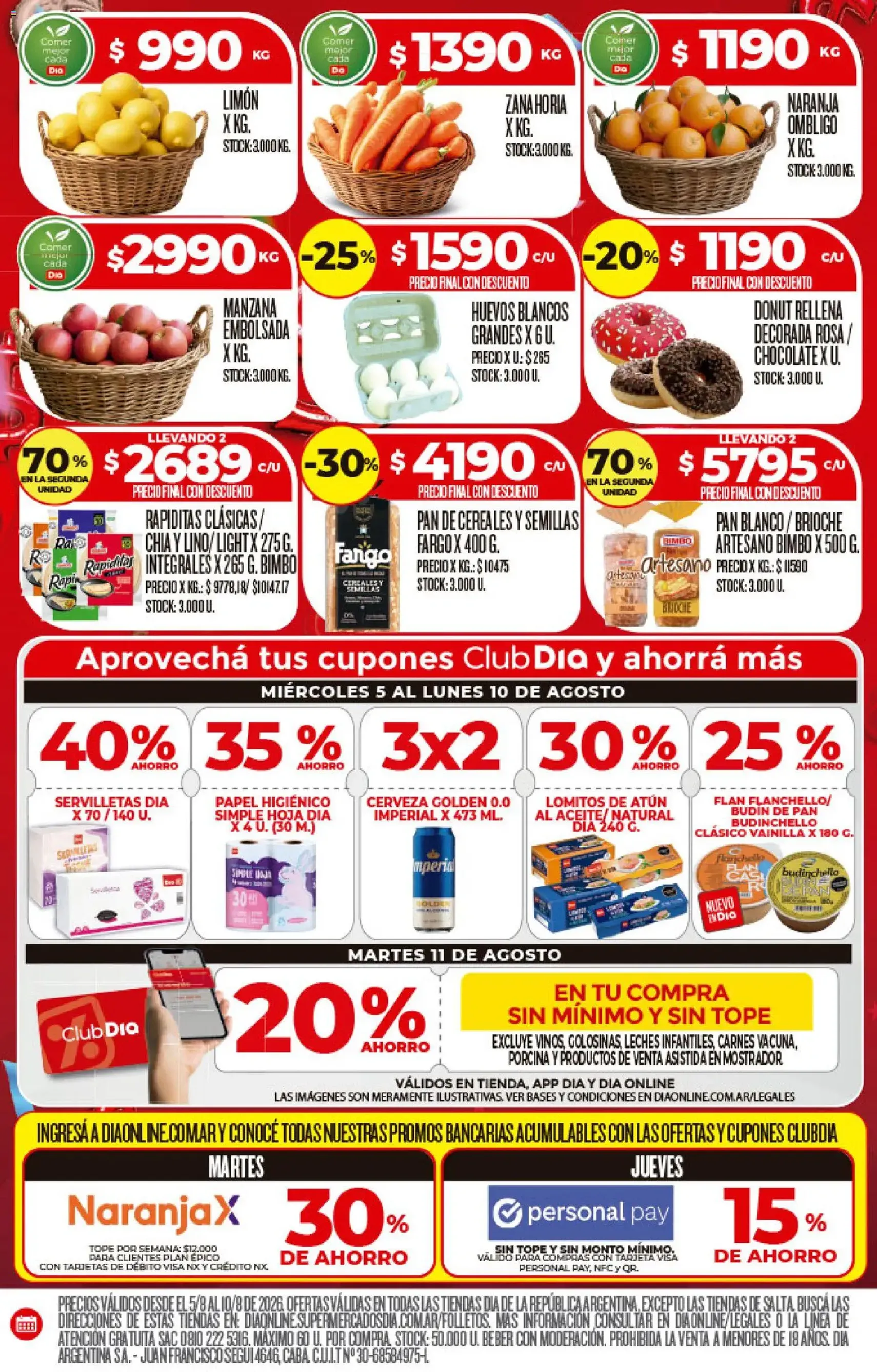 Supermercado DIA Ofertas - folleto válido desde 05/08/2026 página 3 de 28