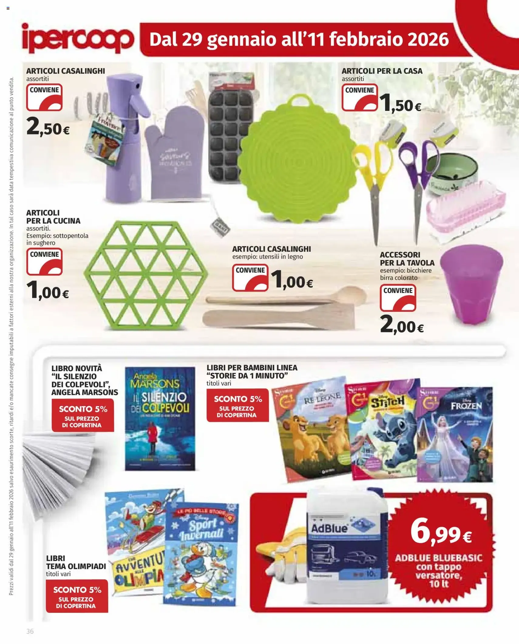 Volantino Ipercoop - volantino valido dal 29/01/2026 pagina 36 di 46