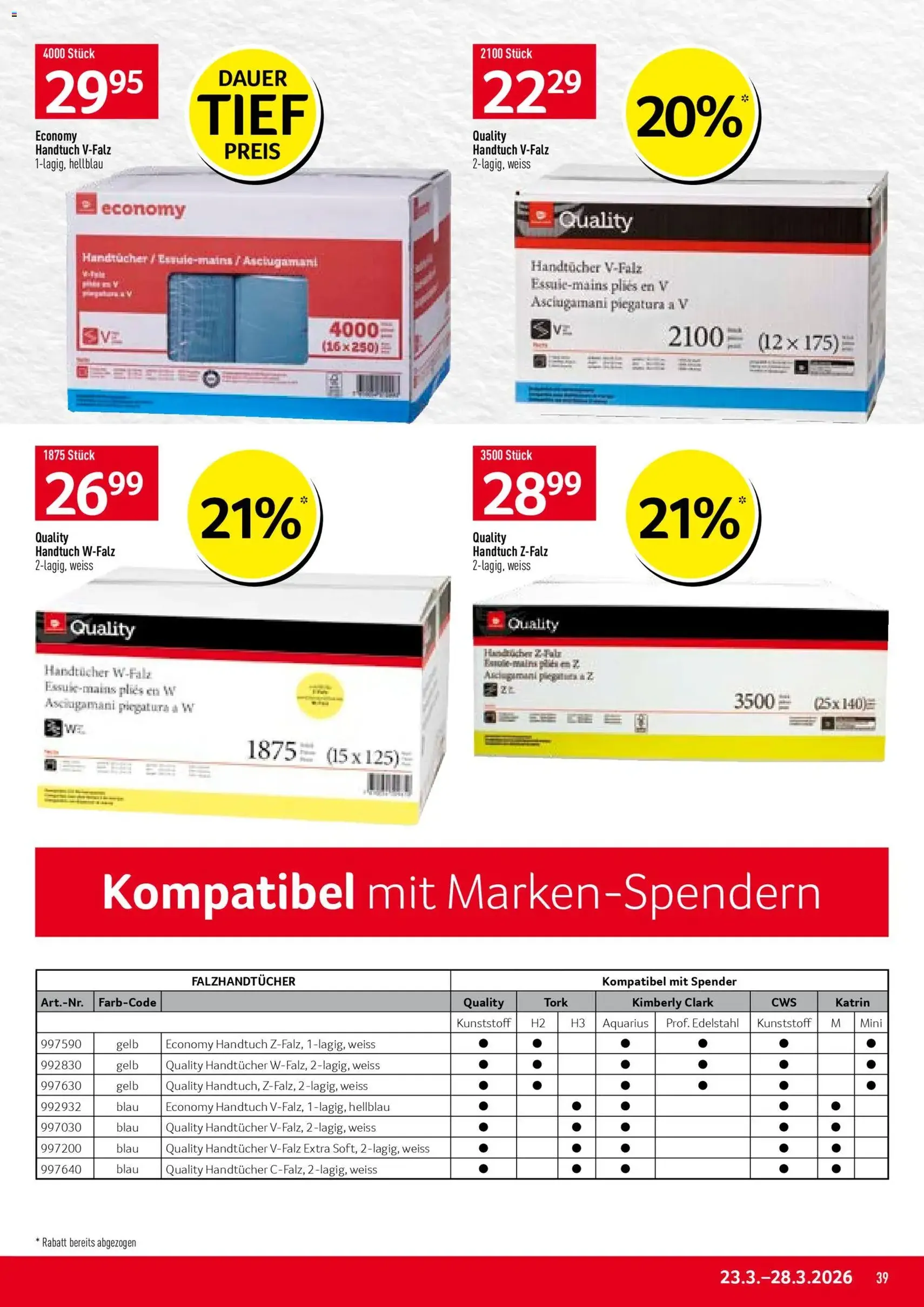 Prodega aktionen - Gültiger Prospekt ab 23.03.2026, Seite 39 von insgesamt 44