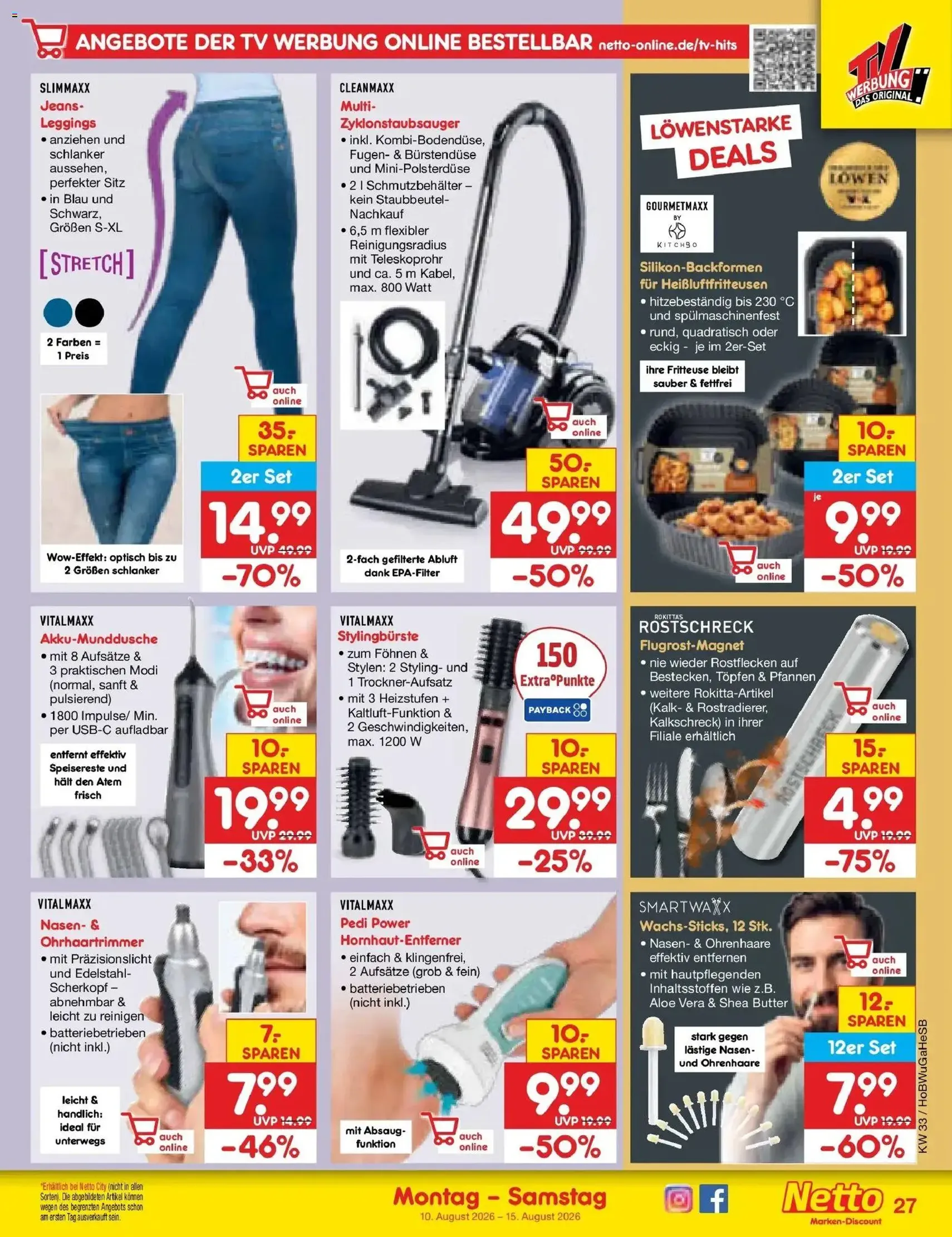 Netto Marken-Discount Prospekt - Gültiger Prospekt ab 10.08.2026, Seite 39 von insgesamt 63