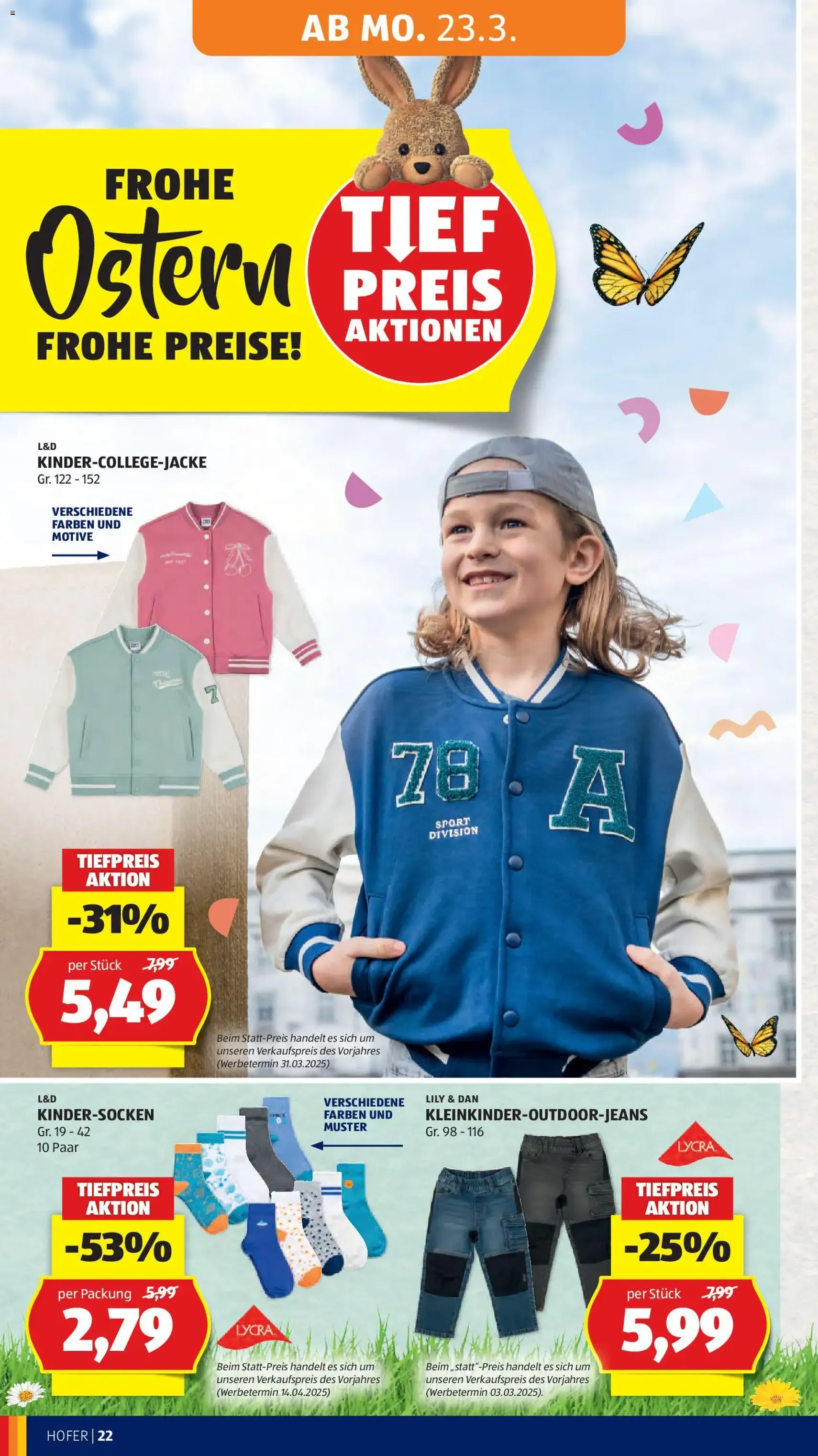 Hofer Flugblatt - Gültiger Prospekt ab 23.03.2026, Seite 30 von insgesamt 49