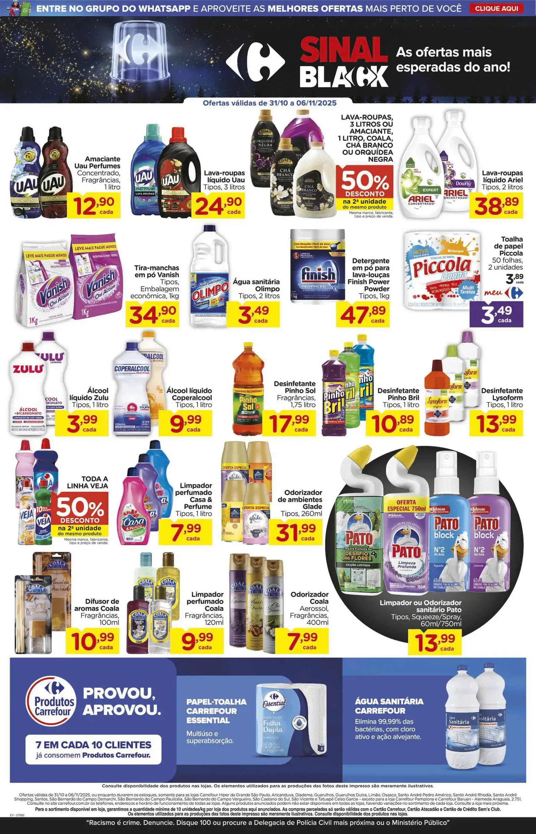 Carrefour Black Friday - folheto válido a partir de 31/10/2025 página 13 de 18 Carrefour Black Friday - folheto válido a partir de 31/10/2025 página 13 de 18