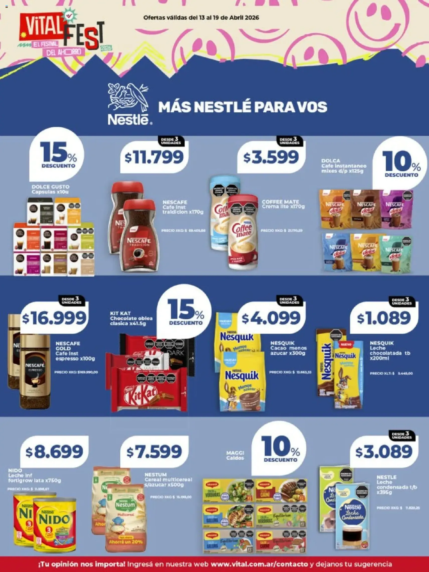 Vital - Ofertas - folleto válido desde 13/04/2026 página 13 de 25