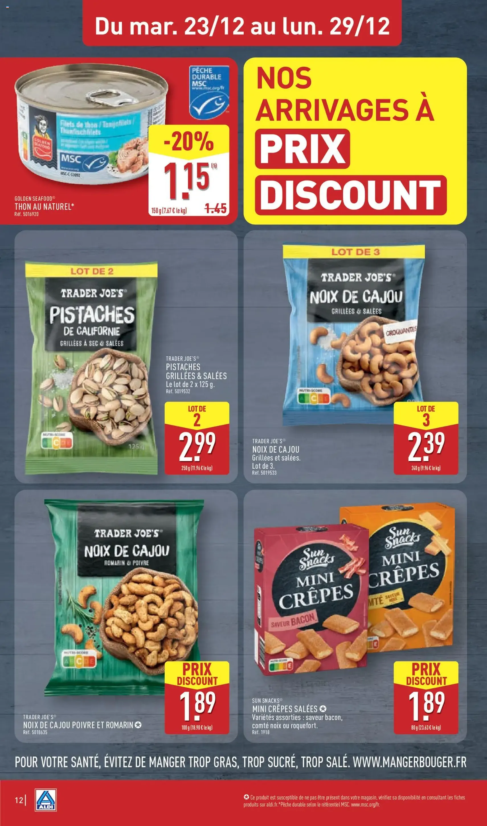 Aldi - Catalogue de la semaine 52 - brochure valable à partir du 23/12/2025, page 15 sur 52