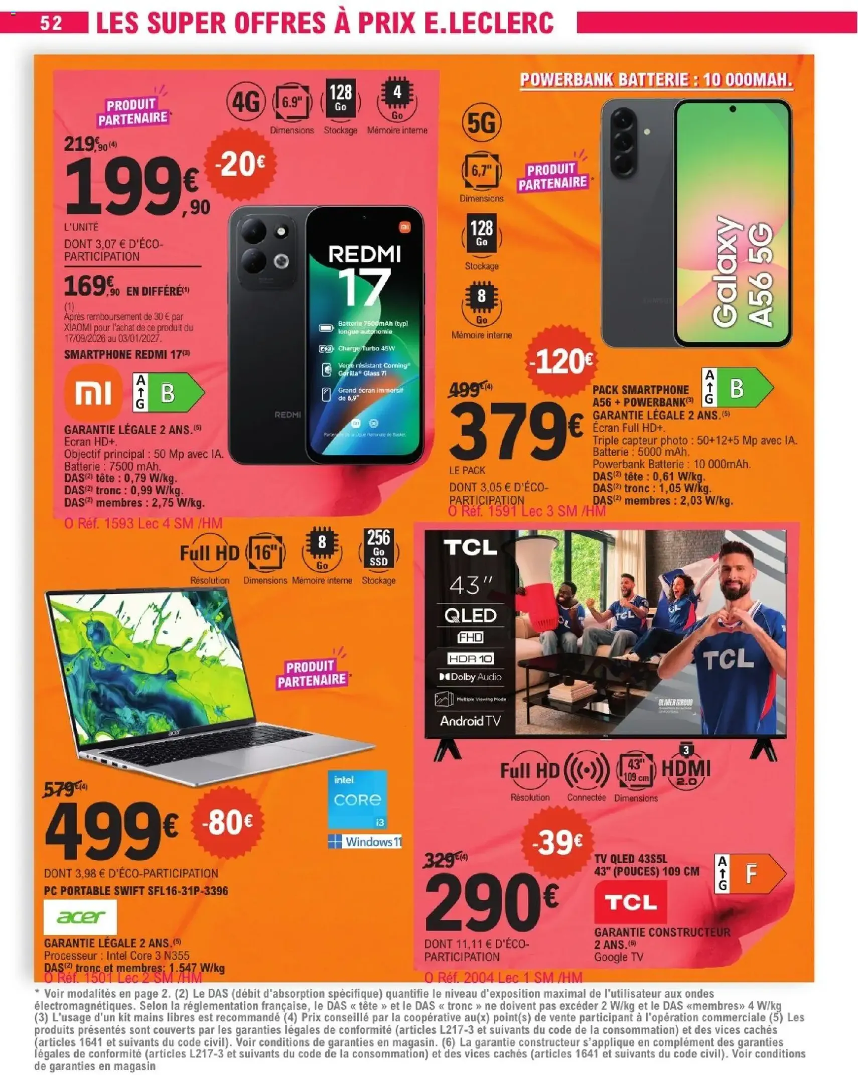 E.Leclerc catalogue - brochure valable à partir du 27/10/2026, page 52 sur 58