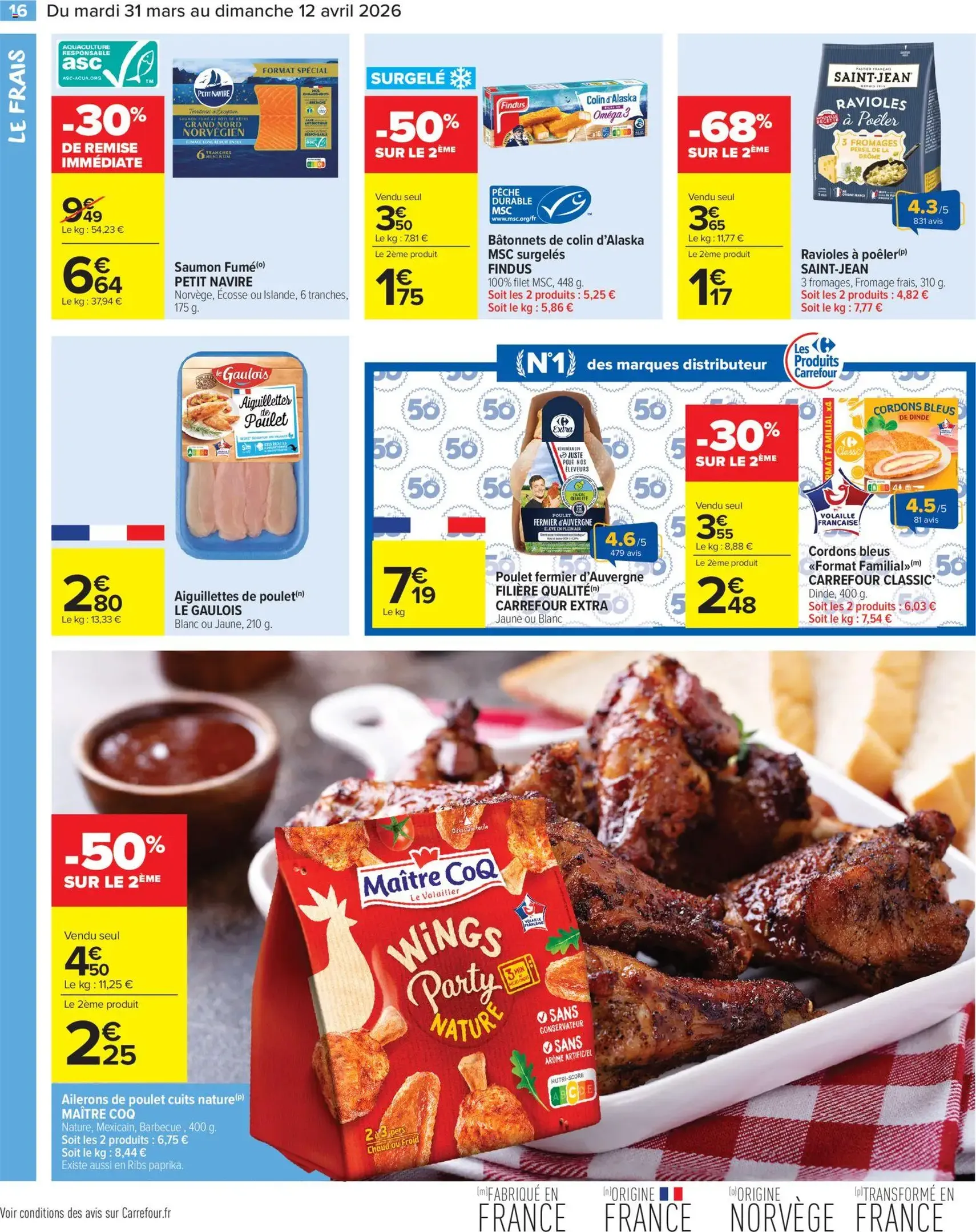 Carrefour Market catalogue semaine 14 - brochure valable à partir du 31/03/2026, page 18 sur 38