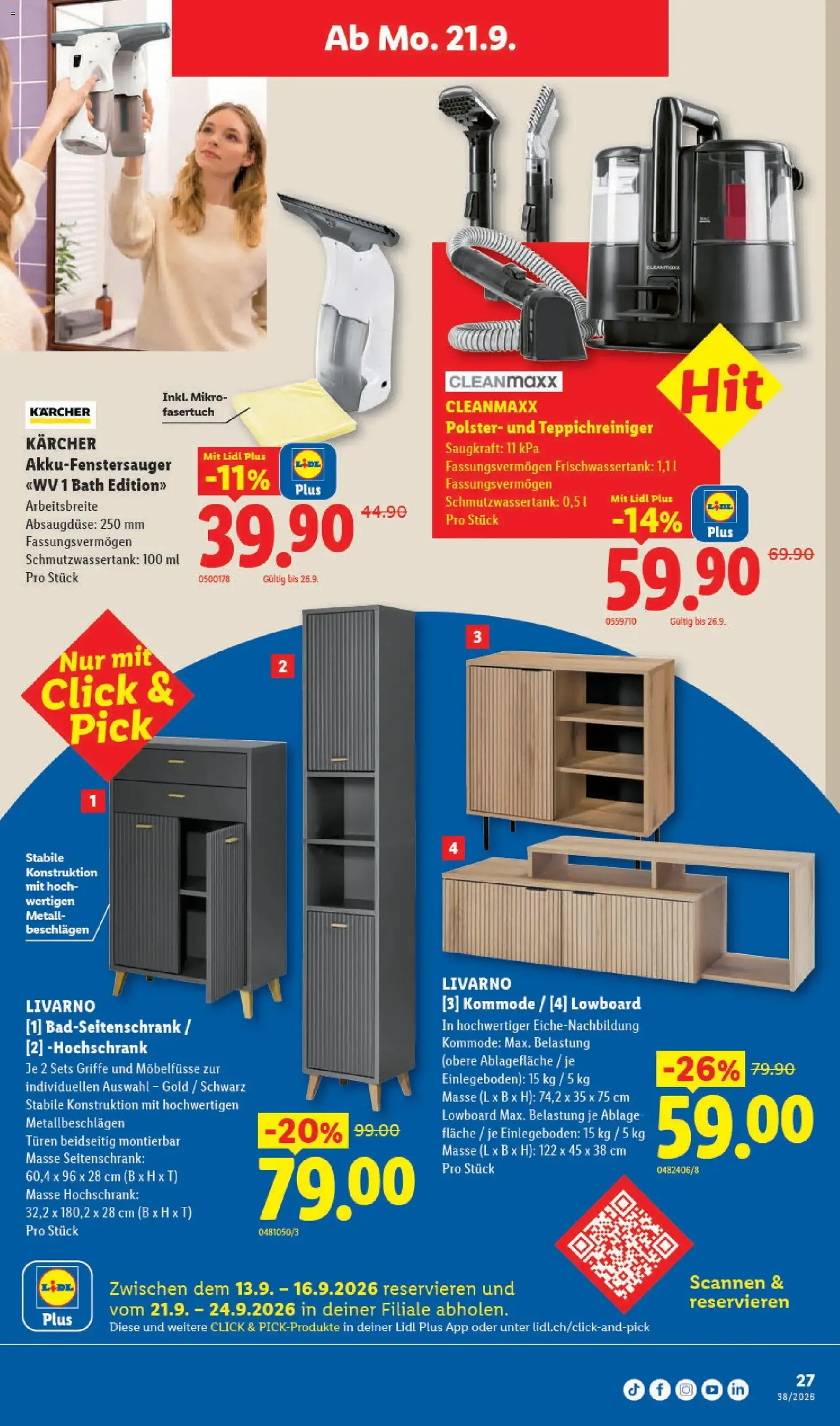 Lidl aktionen - Gültiger Prospekt ab 17.09.2026, Seite 27 von insgesamt 32