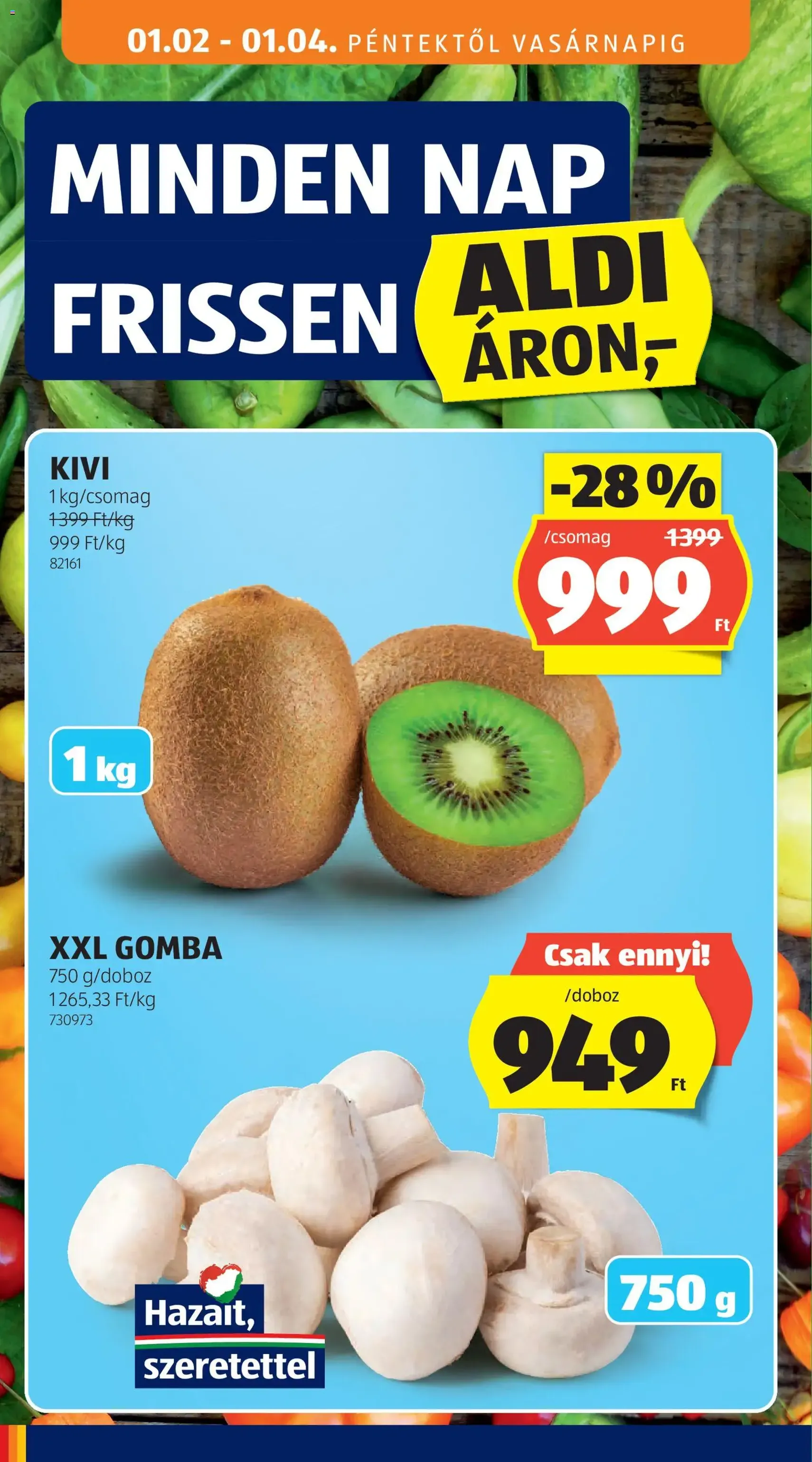 Aldi Akciós újság - 2026.01.02. érvényes szórólap 12 oldal 38 oldalból