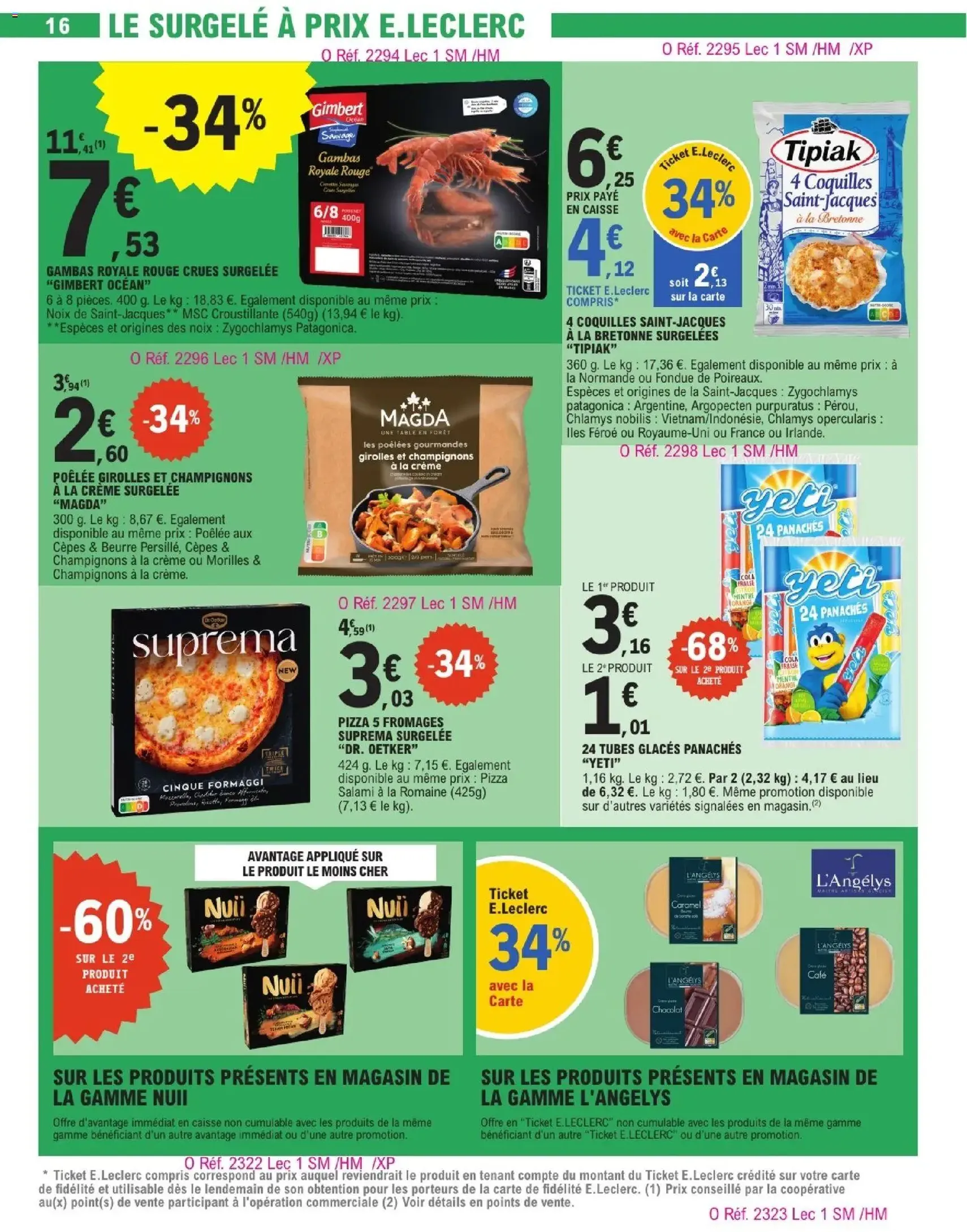 E.Leclerc catalogue de la semaine 13 - brochure valable à partir du 24/03/2026, page 16 sur 63