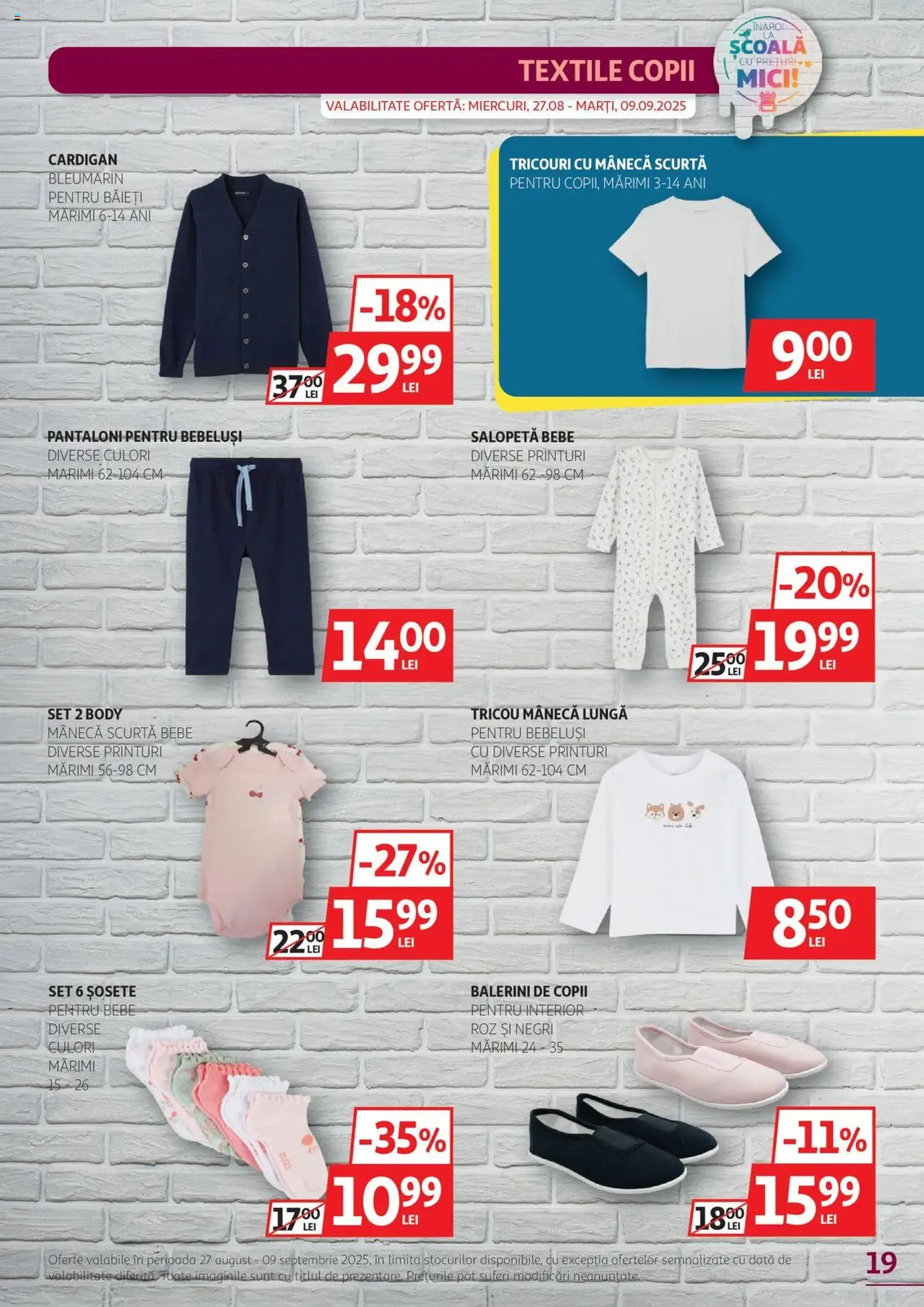 Catalog Auchan - cataloage valabile începând cu 27.08.2025 pagina 19 din 28 Catalog Auchan - cataloage valabile începând cu 27.08.2025 pagina 19 din 28