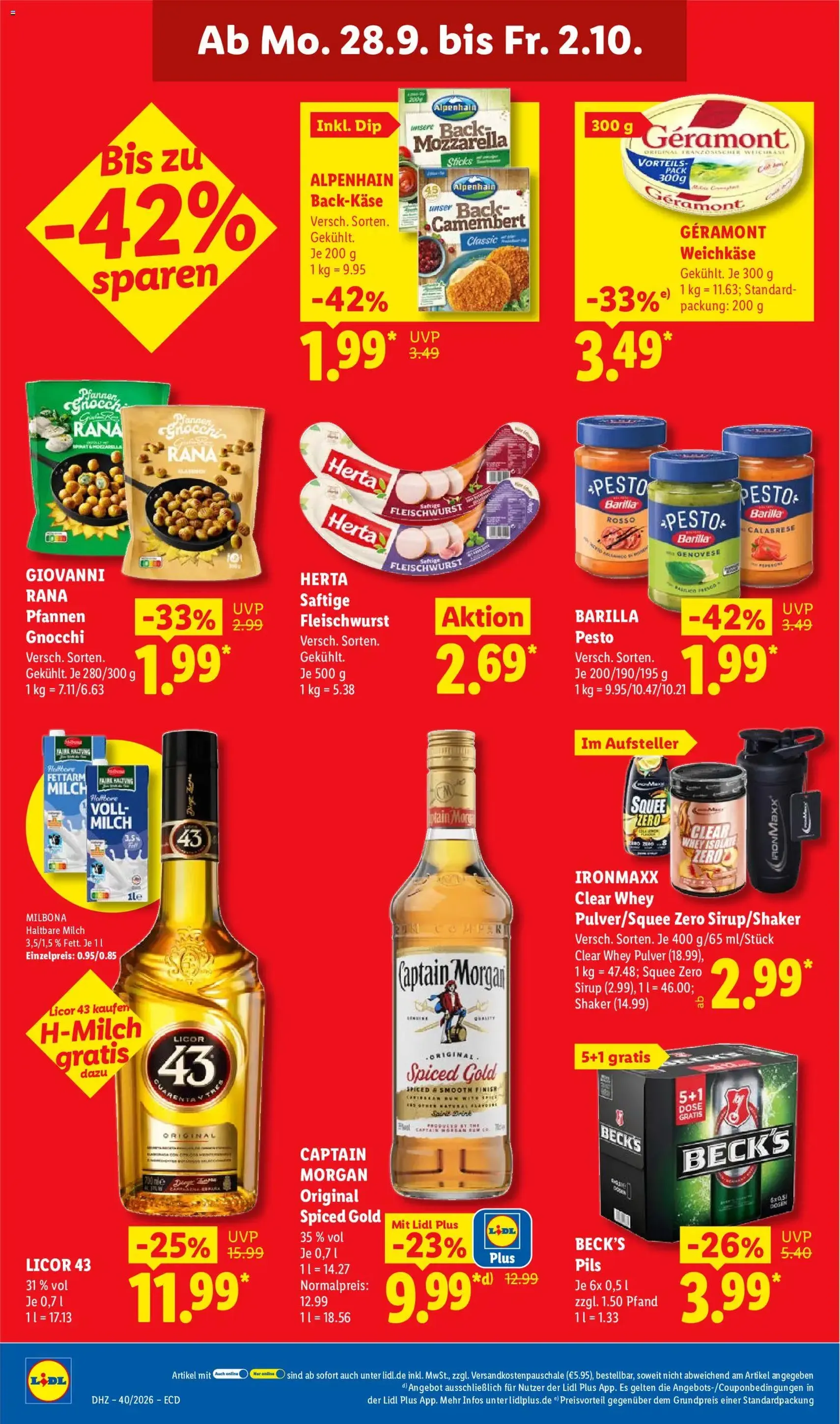 Lidl Prospekt - Gültiger Prospekt ab 28.09.2026, Seite 16 von insgesamt 71