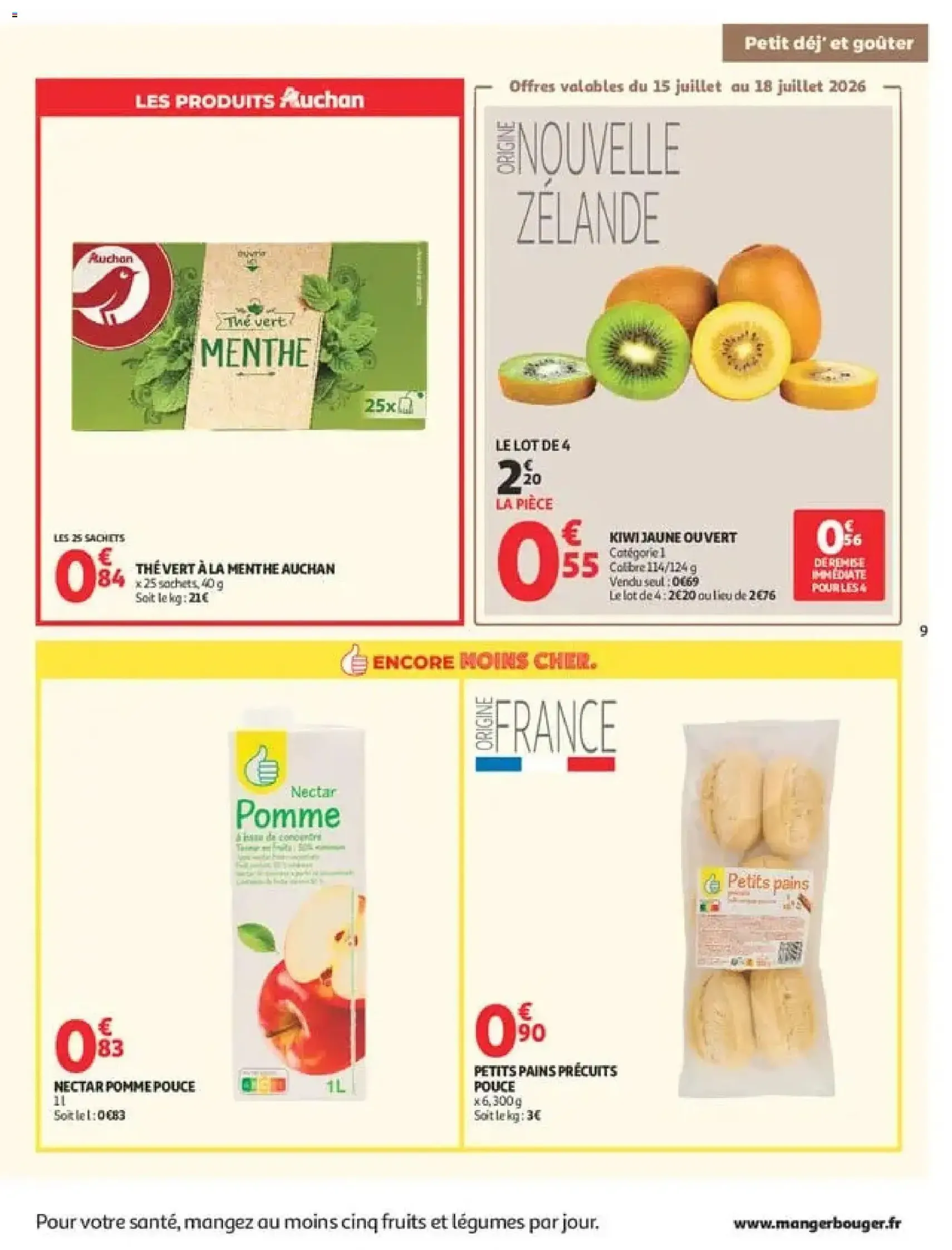 Auchan prospectus - brochure valable à partir du 15/07/2026, page 9 sur 52