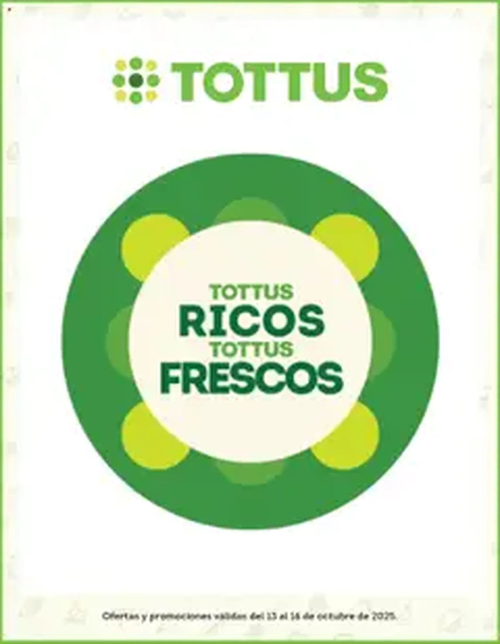 Tottus ofertas - folleto válido desde 13.10.2025 página 1 de 1