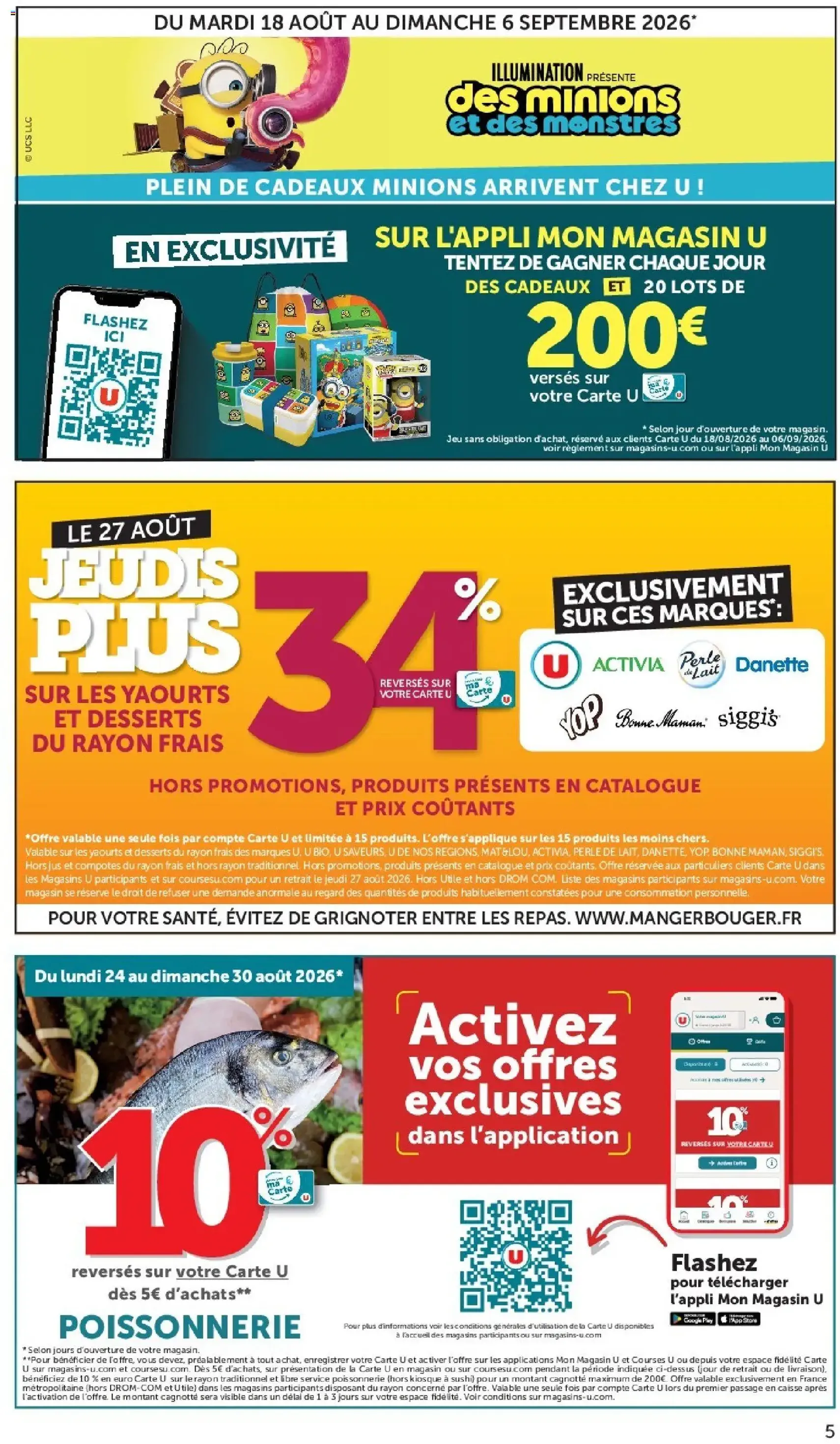 Hyper U catalogue - brochure valable à partir du 25/08/2026, page 5 sur 56