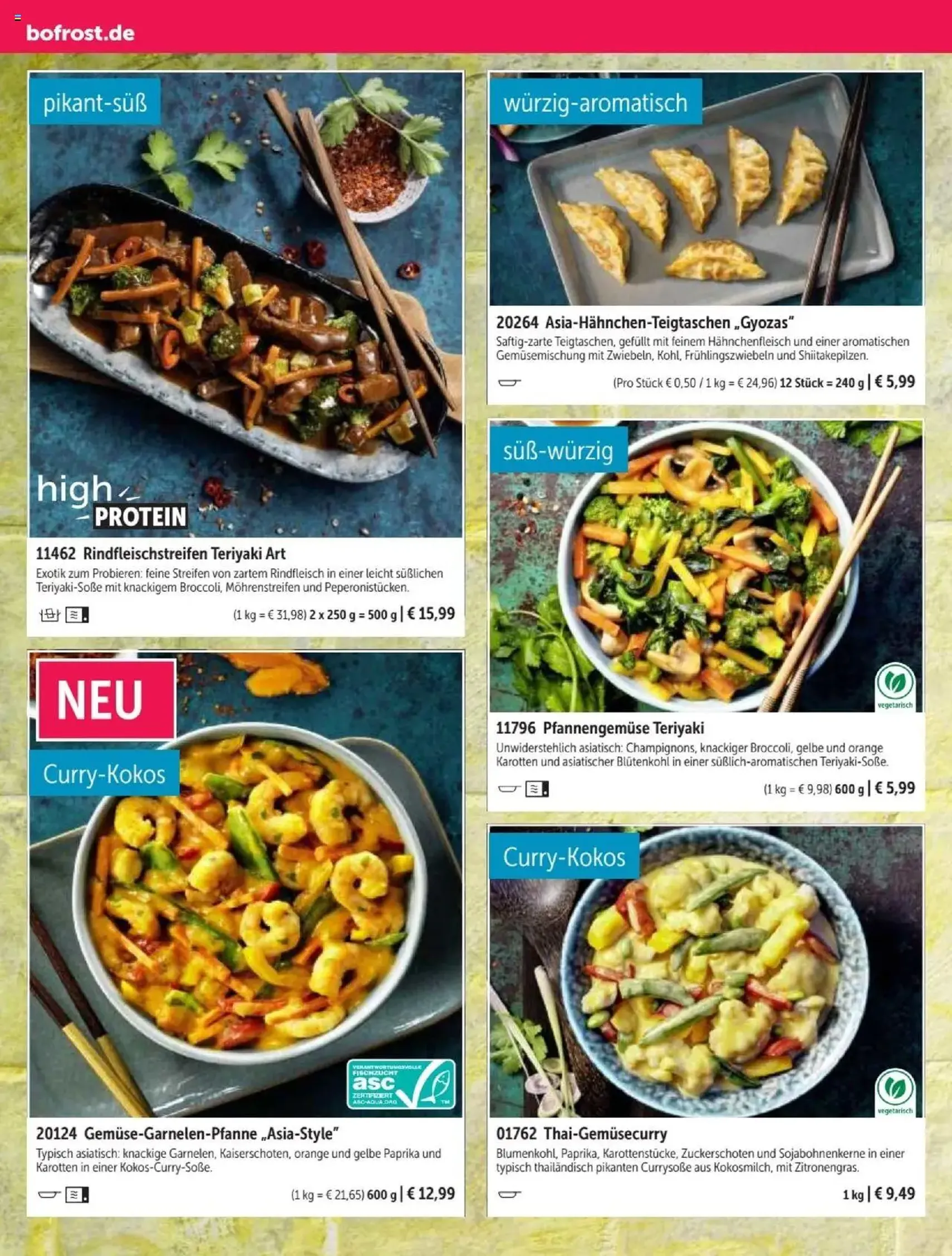 Bofrost Katalog - Gültiger Prospekt ab 07.09.2025, Seite 106 von insgesamt 148 Bofrost Katalog - Gültiger Prospekt ab 07.09.2025, Seite 106 von insgesamt 148