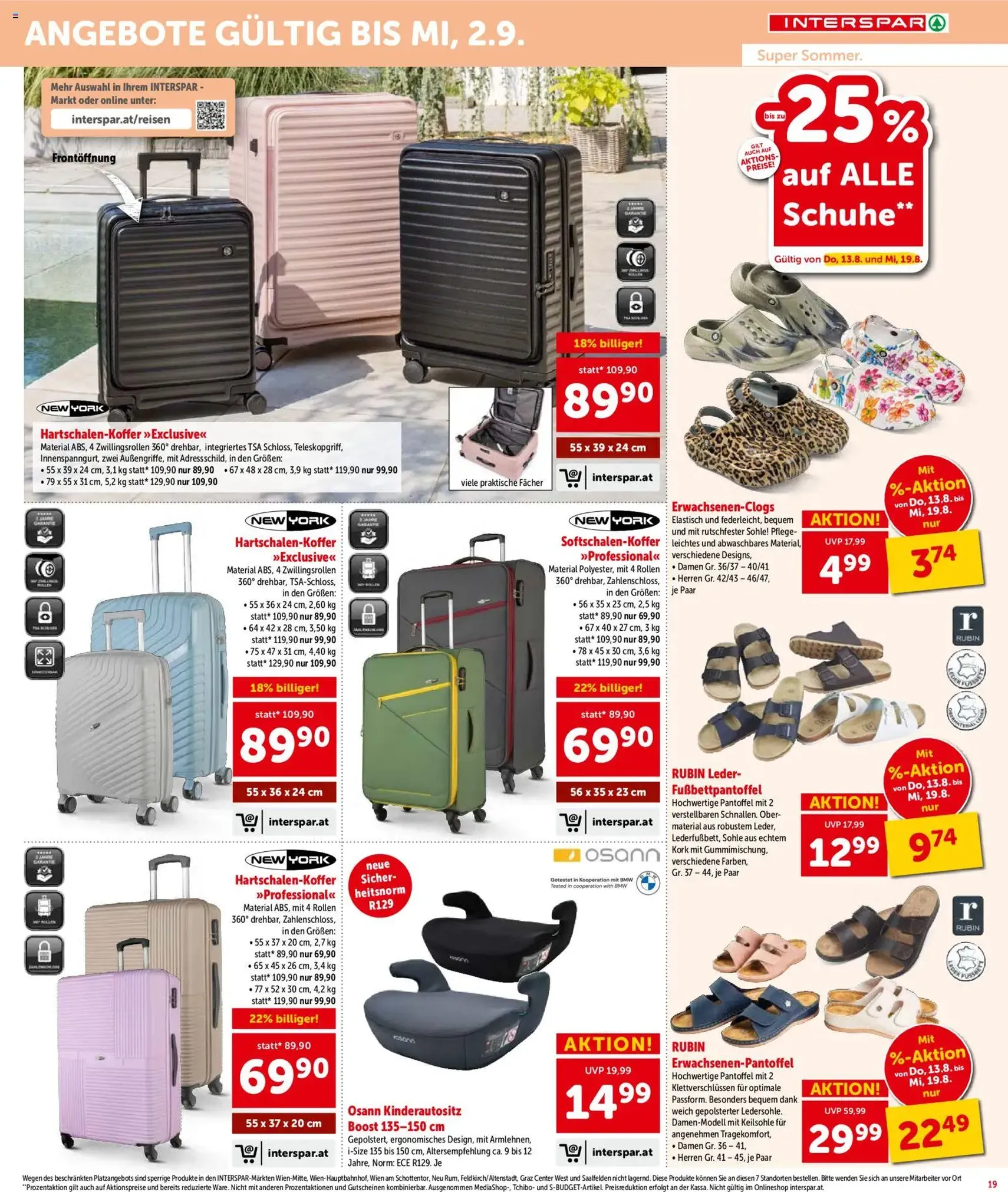 Interspar - Flugblatt - Gültiger Prospekt ab 13.08.2026, Seite 19 von insgesamt 20