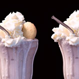 Recipe preview Strawberry Shortcake Milkshake