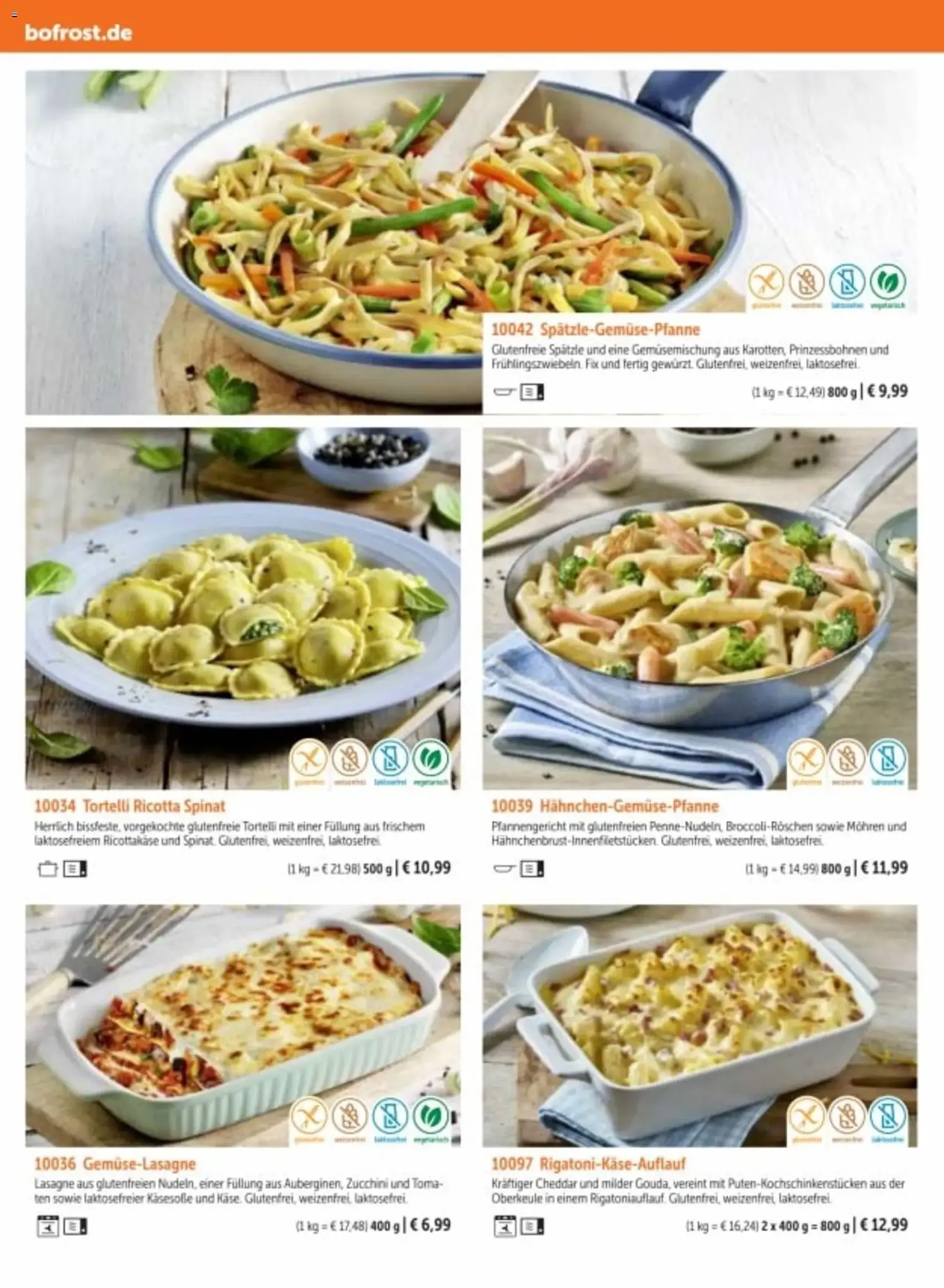 Bofrost Katalog - Gültiger Prospekt ab 06.03.2026, Seite 136 von insgesamt 150