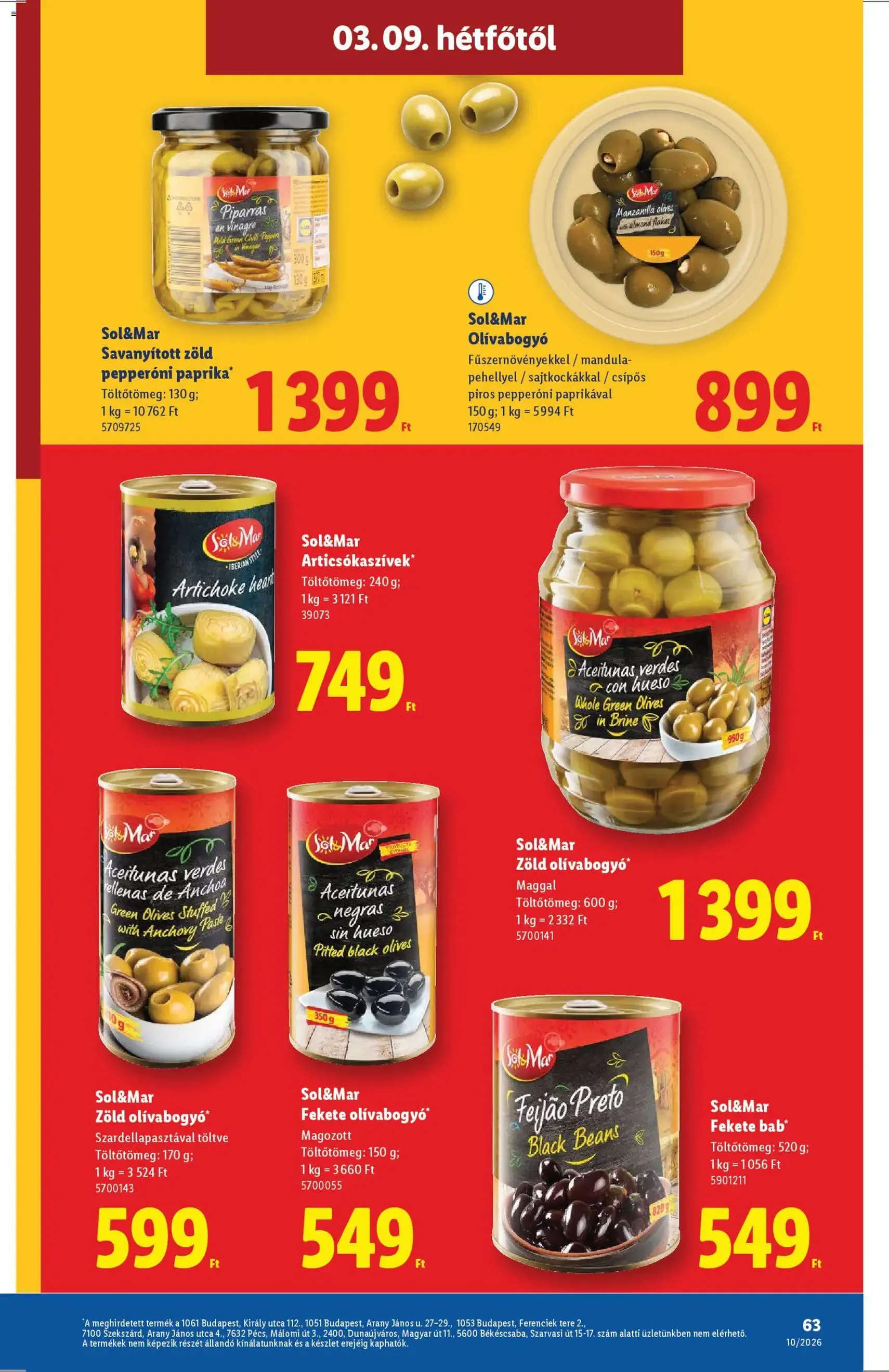 Lidl akciós újság - 2026.03.05. érvényes szórólap 63 oldal 64 oldalból