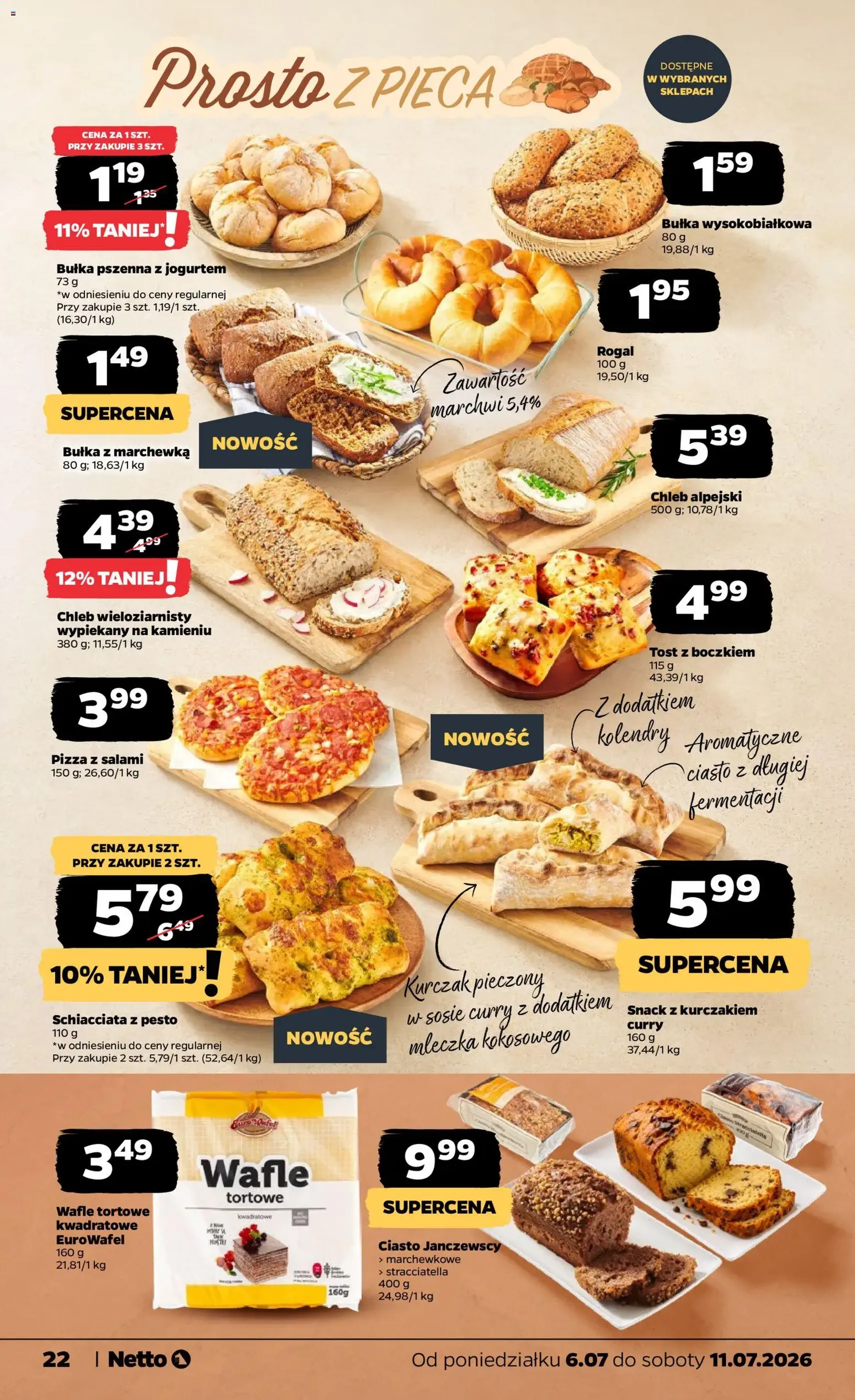 Netto gazetka od poniedziałku spożywcza - ważny gazetka od 06.07.2026 strona 22 z 35
