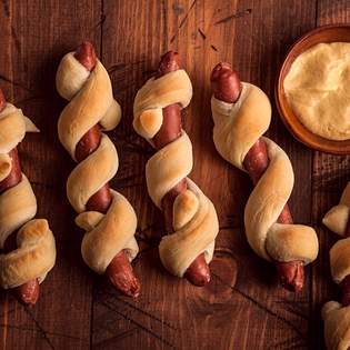 Recipe preview Pizza Dough Dogs