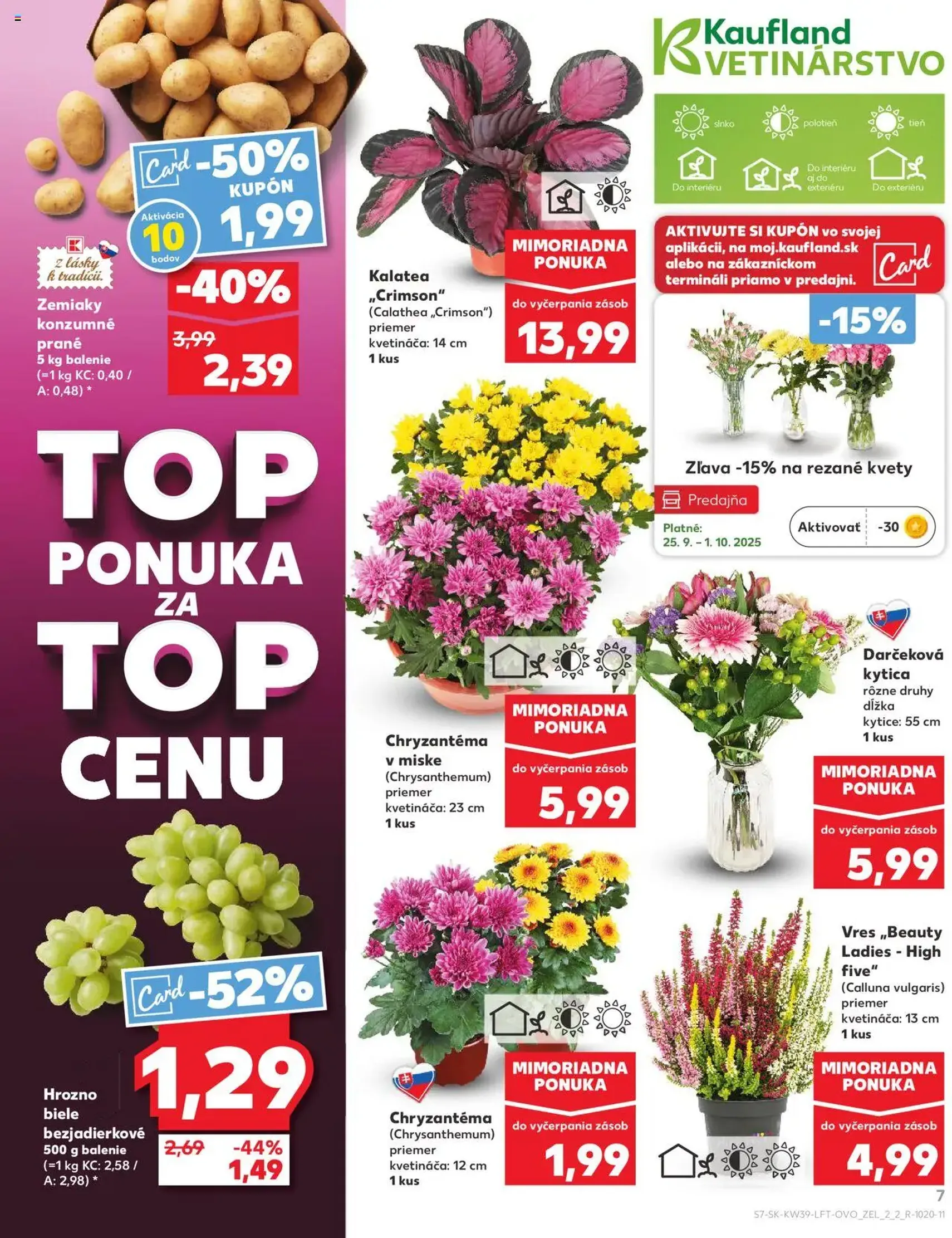 Kaufland Bratislava-Avion - platný leták od 25.09.2025 strana 7 z 78