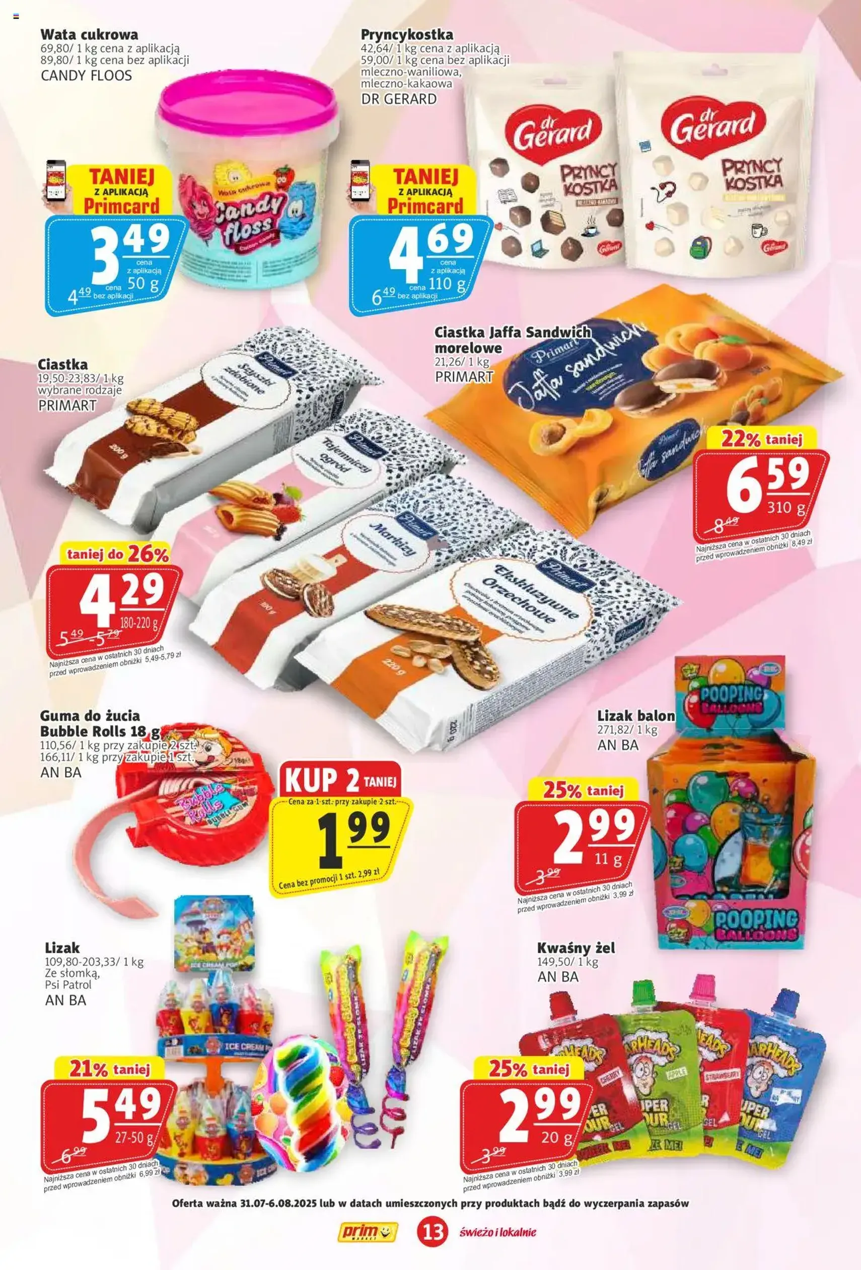Prim Market Gazetka - ważny gazetka od 31.07.2025 strona 13 z 16 Prim Market Gazetka - ważny gazetka od 31.07.2025 strona 13 z 16