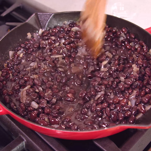 Fagioli alla messicana - procedimento 1