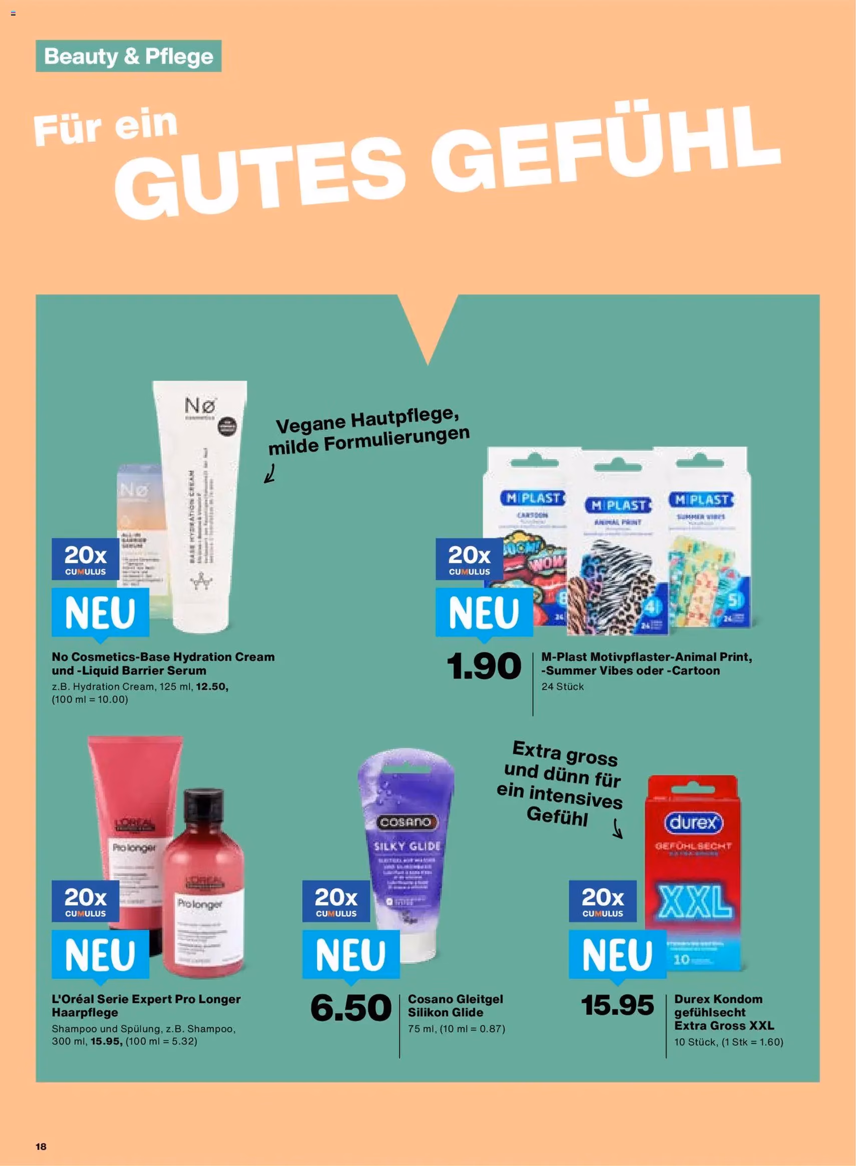 Migros aktionen - Gültiger Prospekt ab 19.03.2026, Seite 18 von insgesamt 24