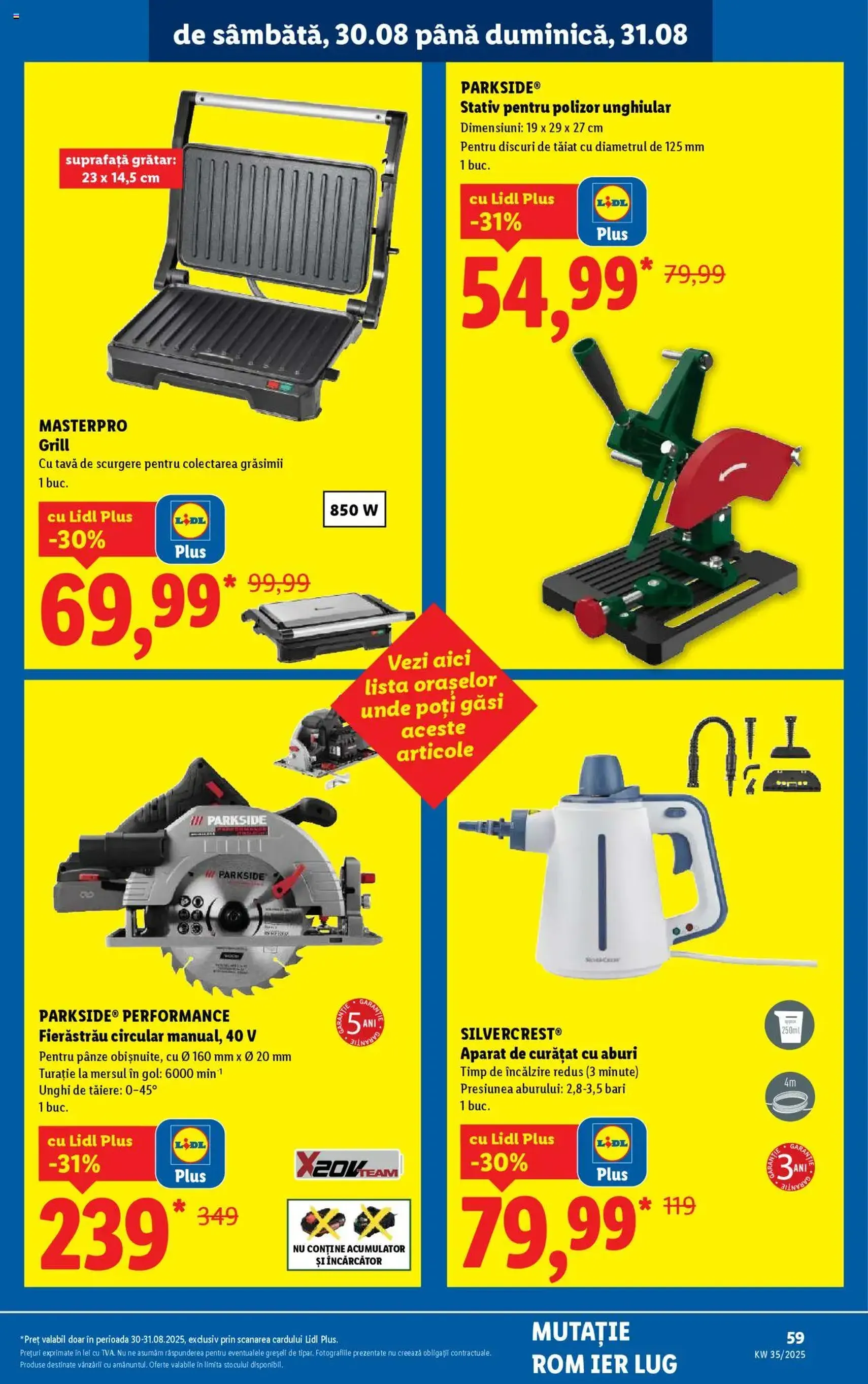 Catalog Lidl - cataloage valabile începând cu 25.08.2025 pagina 73 din 74 Catalog Lidl - cataloage valabile începând cu 25.08.2025 pagina 73 din 74