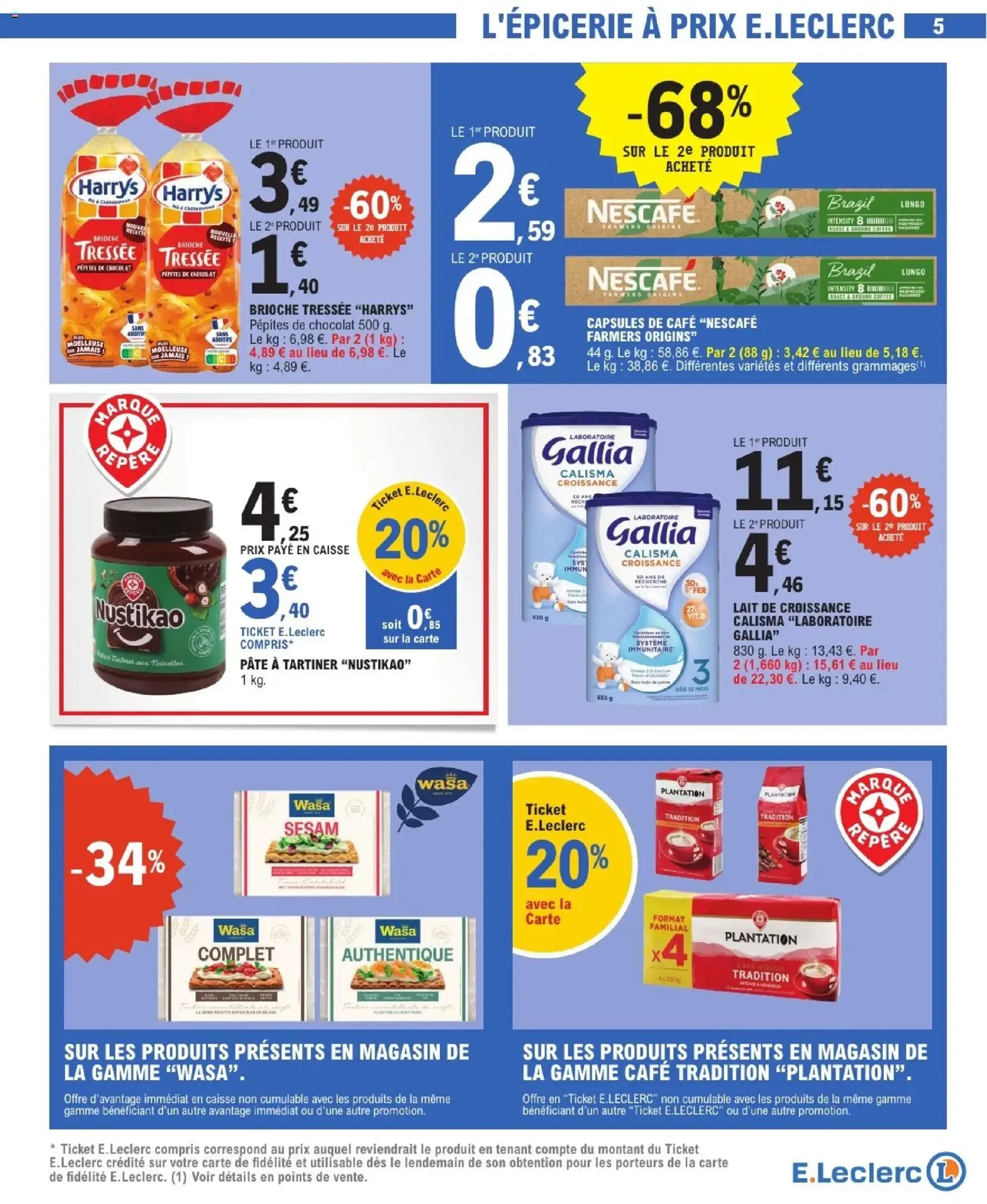 E.Leclerc catalogue de la semaine 20 - brochure valable à partir du 12/05/2026, page 5 sur 32
