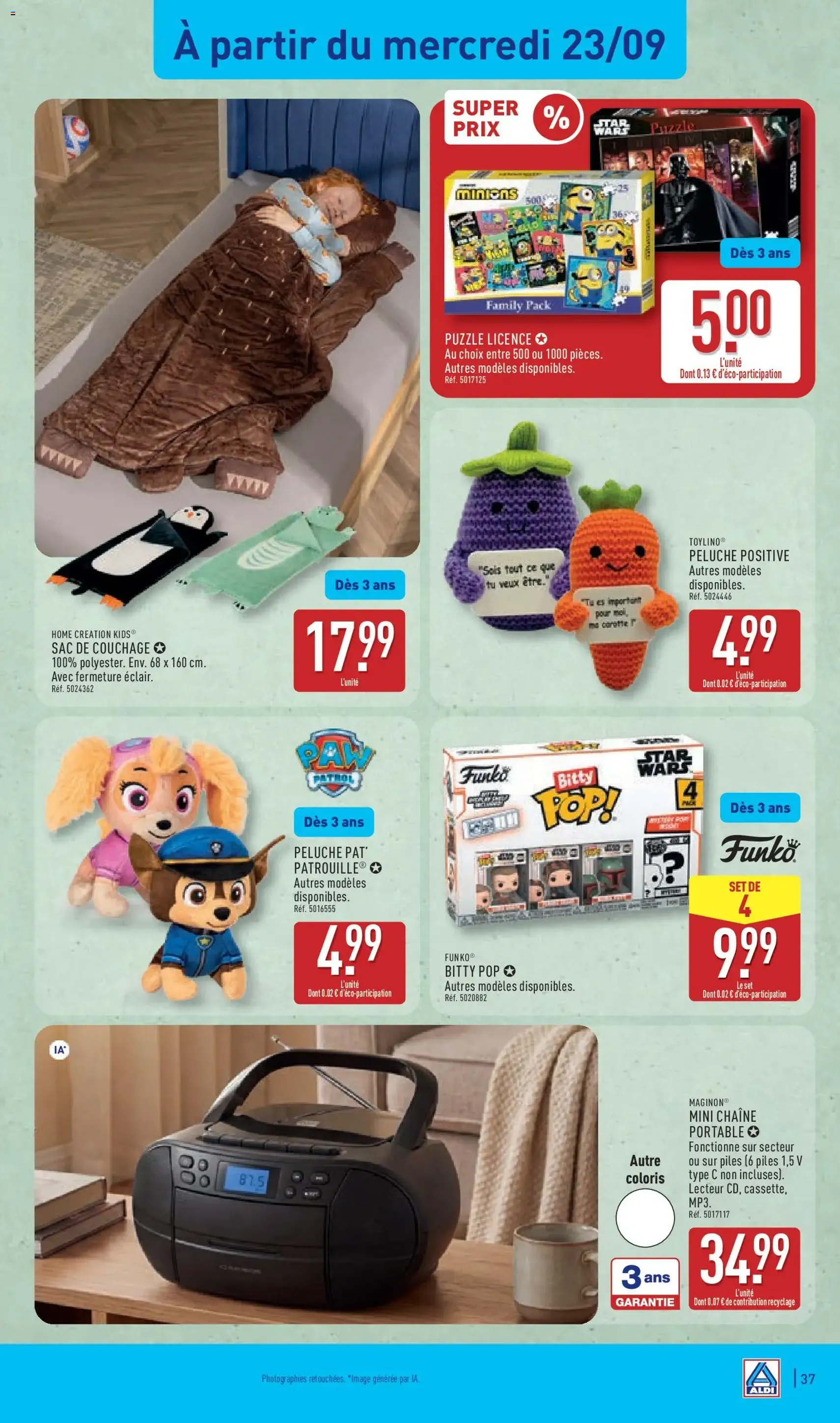 Aldi catalogue - brochure valable à partir du 22/09/2026, page 39 sur 52