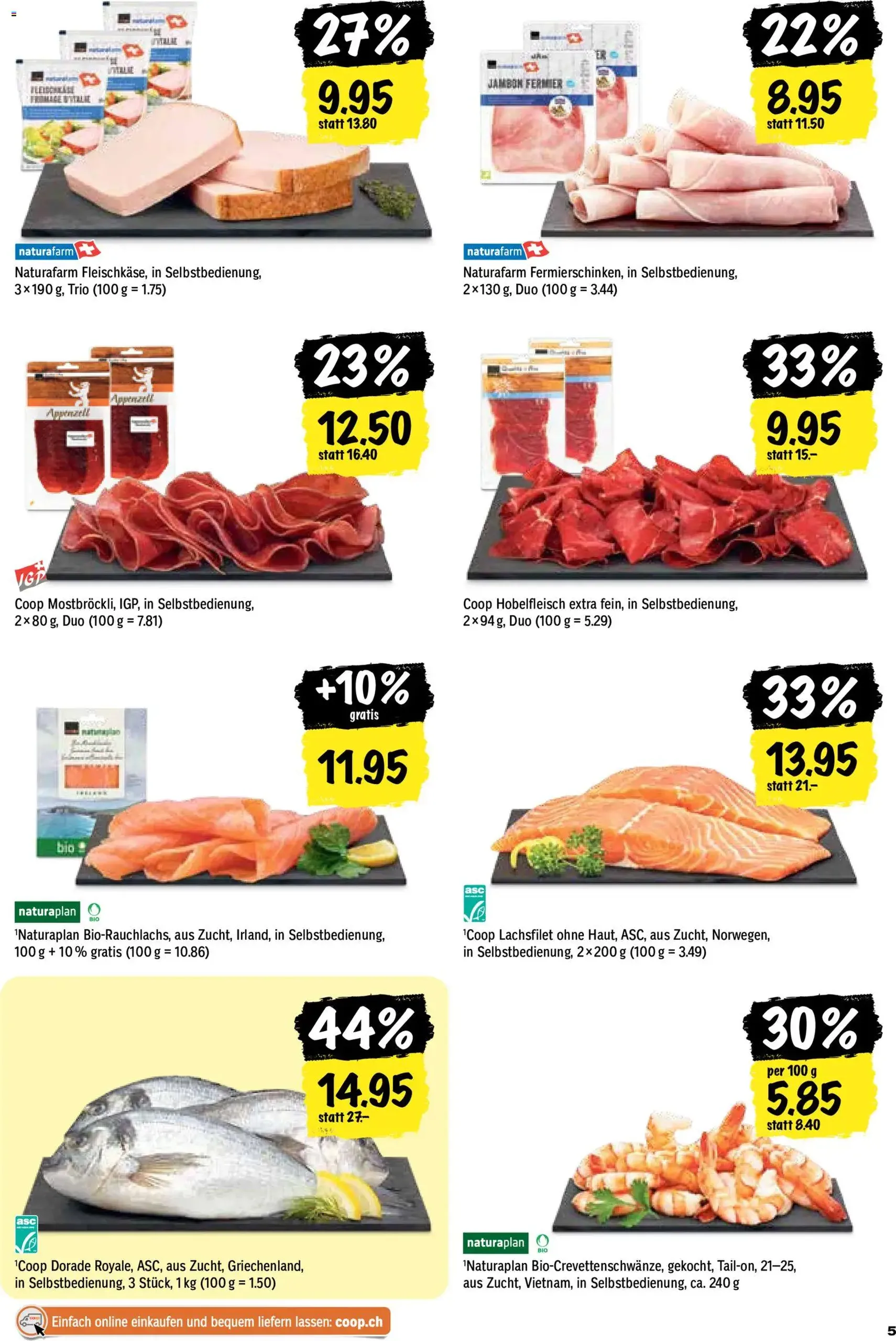Coop aktionen - Gültiger Prospekt ab 28.05.2026, Seite 5 von insgesamt 24