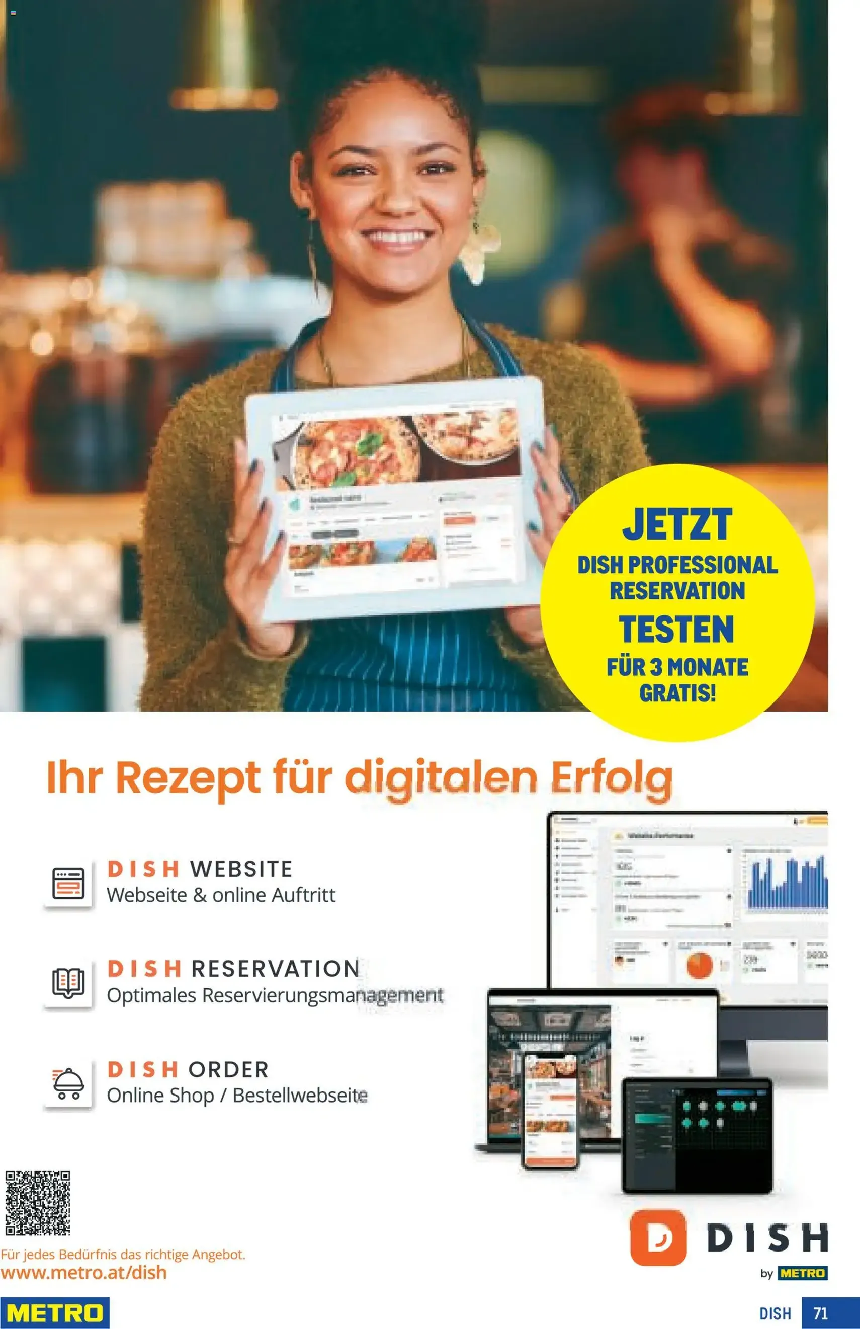 Metro angebote Profi - Gültiger Prospekt ab 05.03.2026, Seite 71 von insgesamt 72