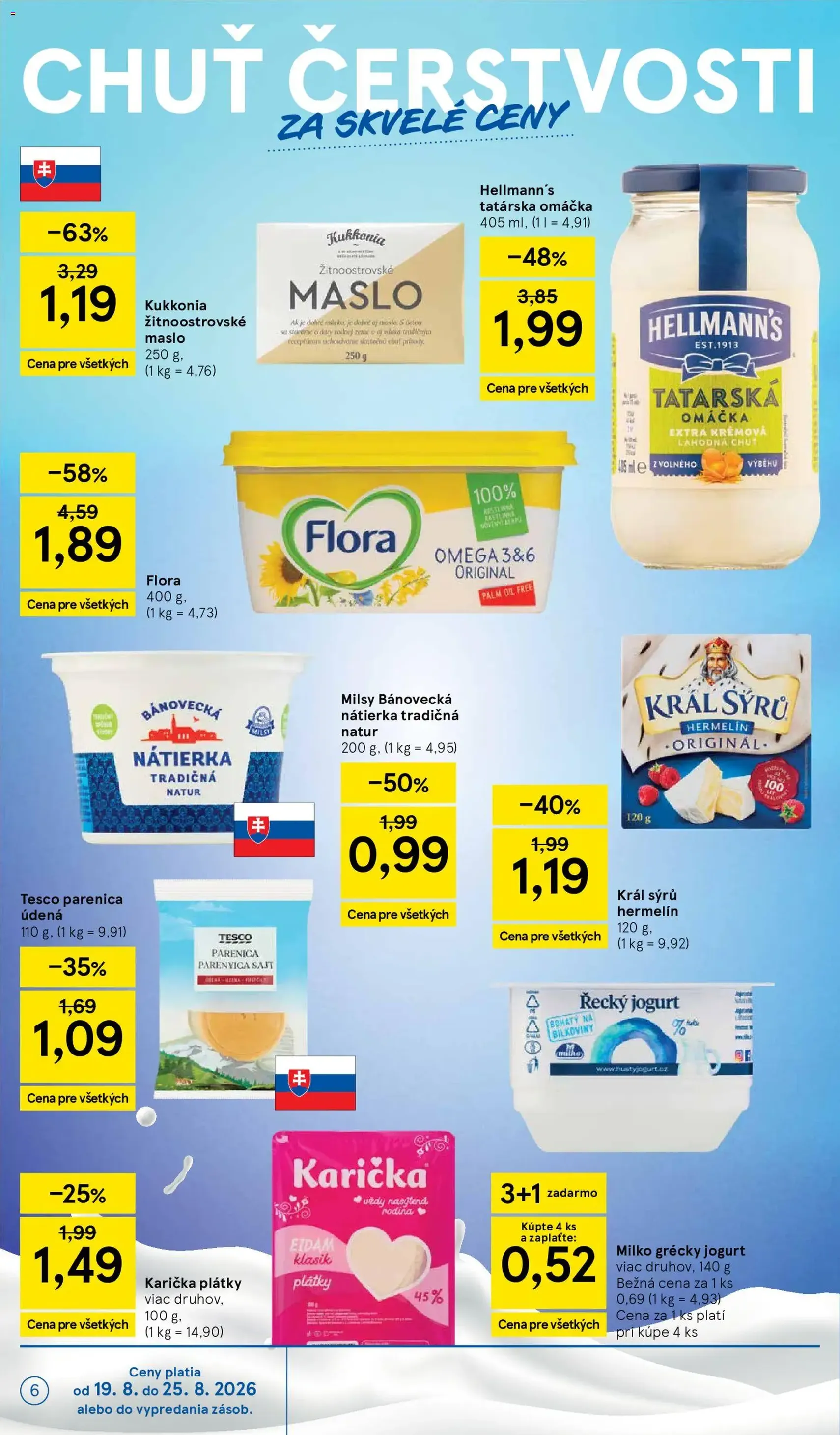 Tesco Hypermarket - leták - platný leták od 19.08.2026 strana 6 z 50