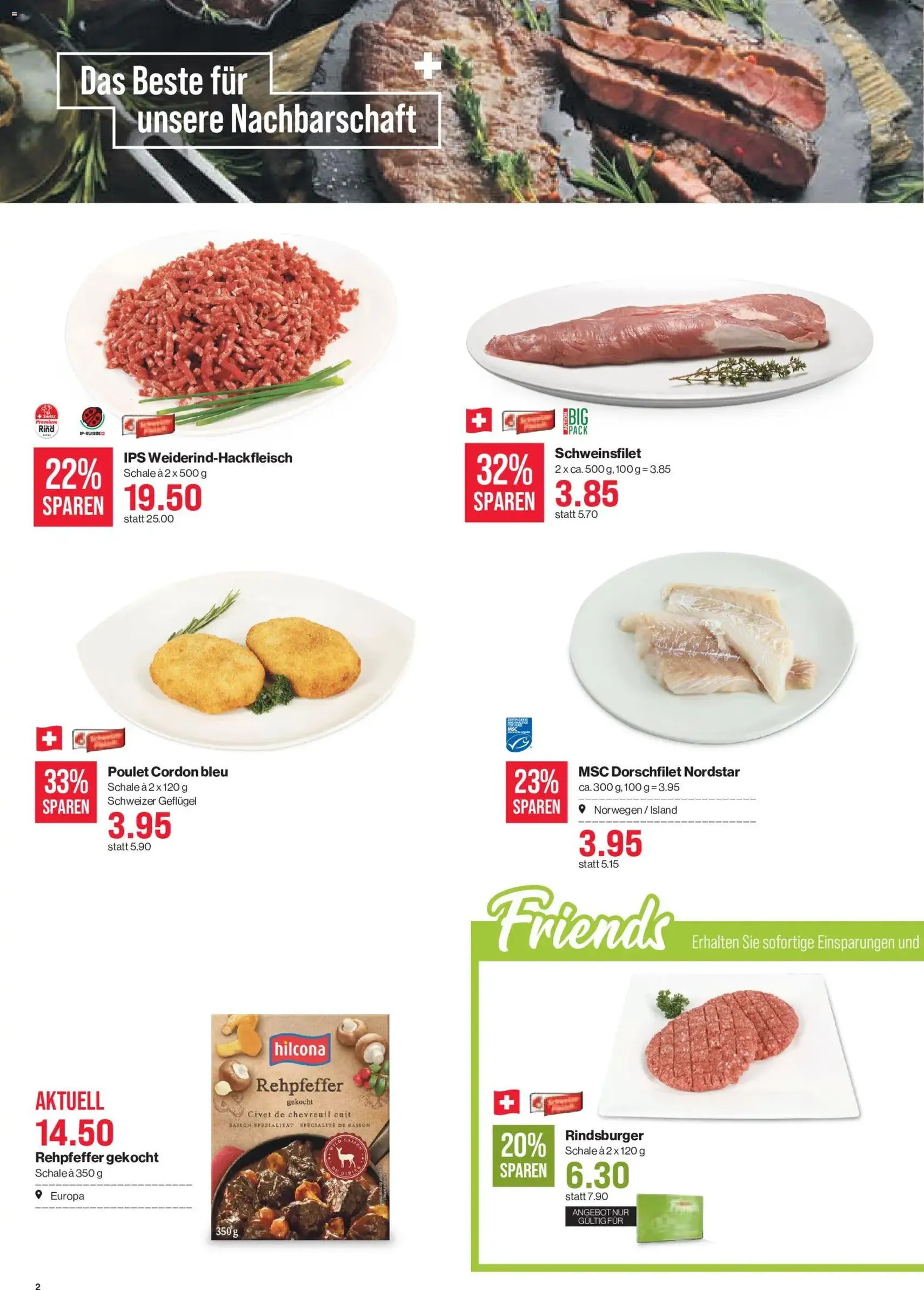SPAR aktionen - Gültiger Prospekt ab 29.10.2026, Seite 2 von insgesamt 17