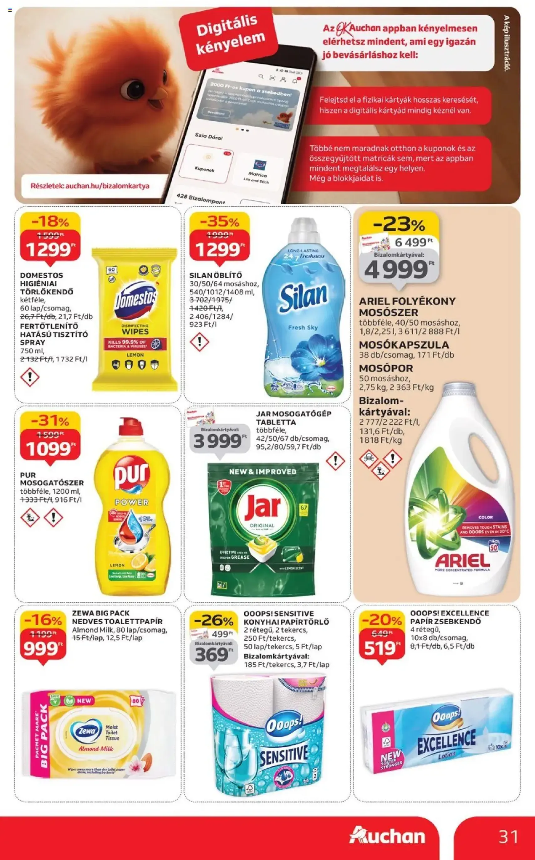 Auchan Akciós újság - 2025.09.25. érvényes szórólap 31 oldal 48 oldalból