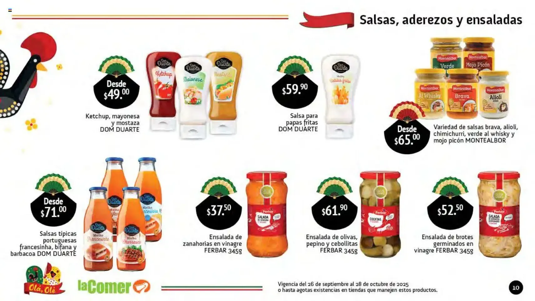 La Comer folleto Olá, Olé - folleto válido desde 26/09/2025 página 10 de 64 La Comer folleto Olá, Olé - folleto válido desde 26/09/2025 página 10 de 64