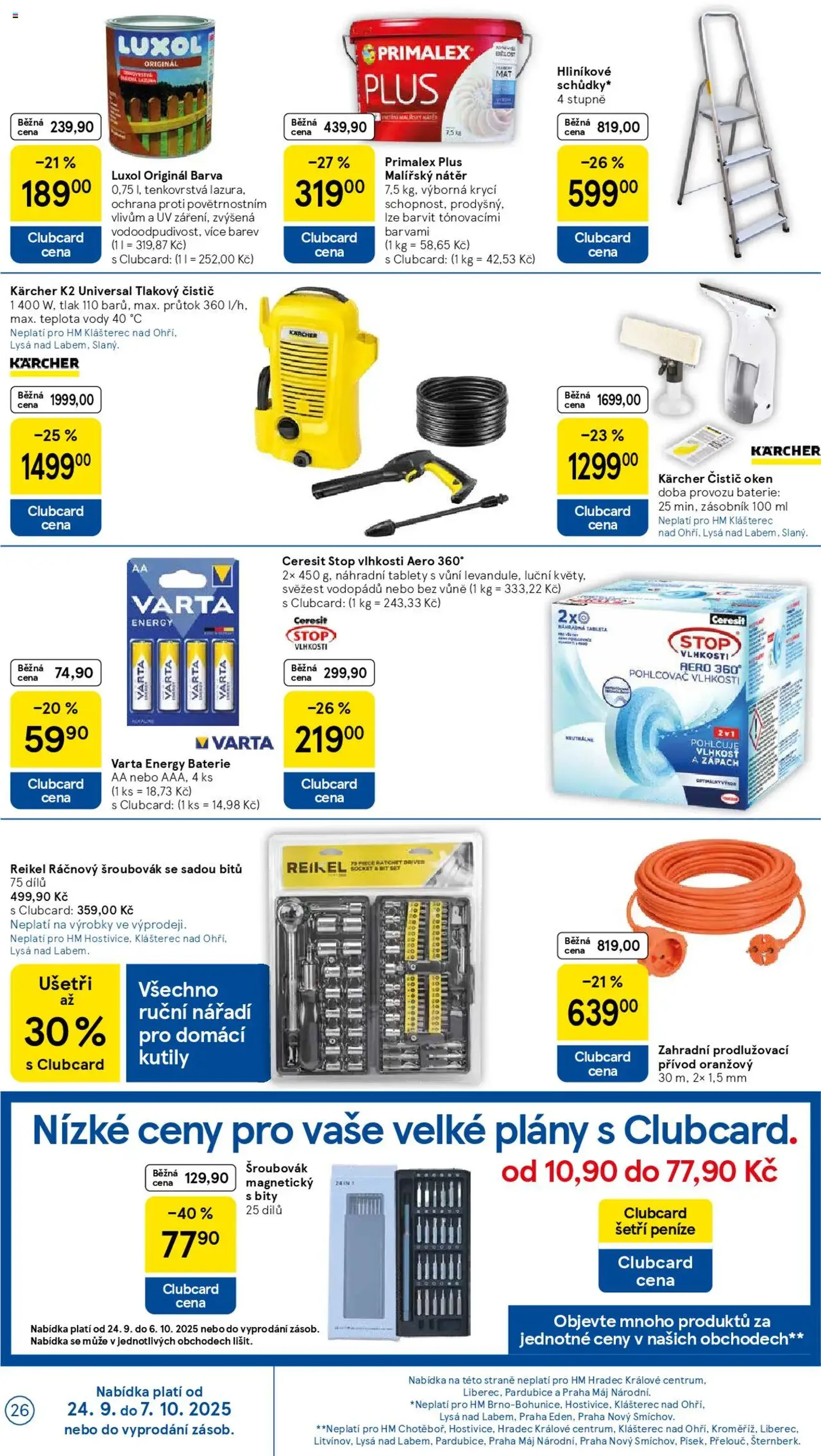 Tesco leták - Hypermarket - platný leták od 24.09.2025 strana 26 z 28