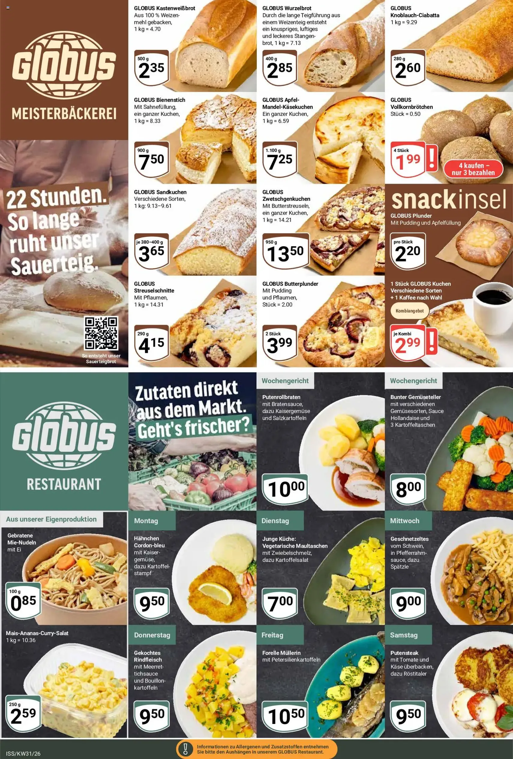 Globus Prospekt - Gültiger Prospekt ab 27.07.2026, Seite 6 von insgesamt 29